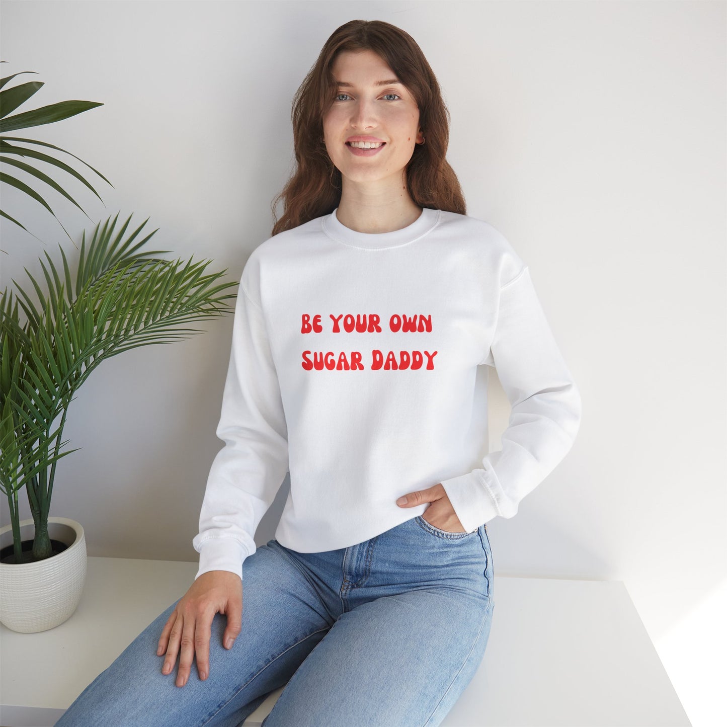 Be your own sugar daddy sweater birthday month Personalized birthday gift bridal Party Shirt gift for her gift for him Christmas gift