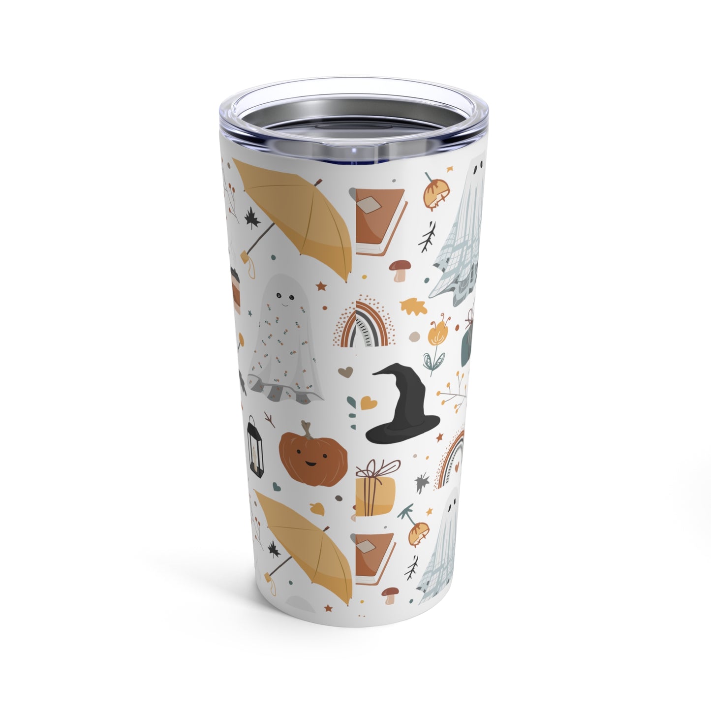 Halloween lover gift ghost tumbler Christmas gift tumbler Skinny Tumbler with Straw, 20oz gift for her gift for him Tumbler 20oz