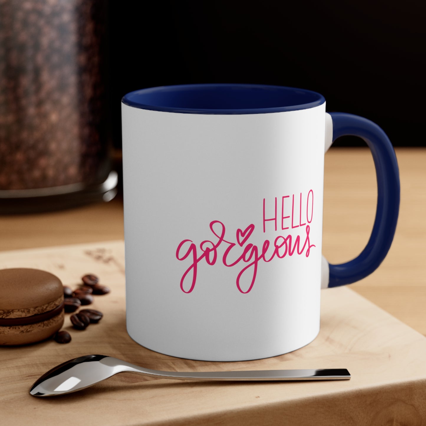 Hello Gorgeous Birthday Month mug September birthday month gift coffee mug gift for best friend gift for her tea gift for her gift for him