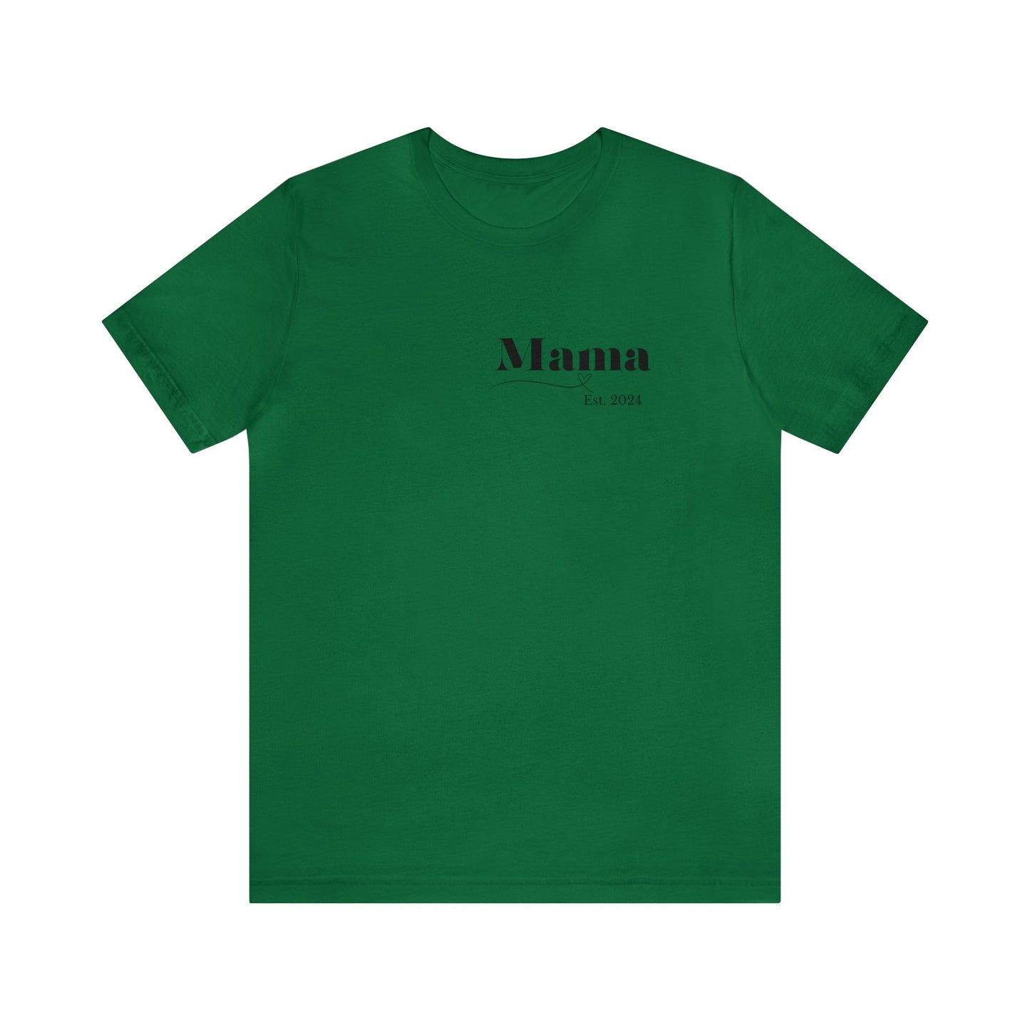 Mama shirt mama date shirt pregnancy reveal shirt new mom shirt Christmas gift for her gift for him bridal shower gift