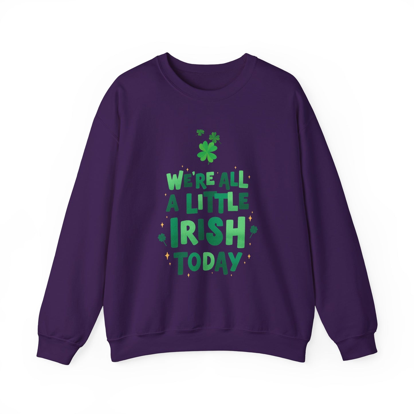 Funny St. Patrick's Day sweater funny St. Paddys sweatshirt Heart Love valentines shirt gift for her best friend gift galentine's day