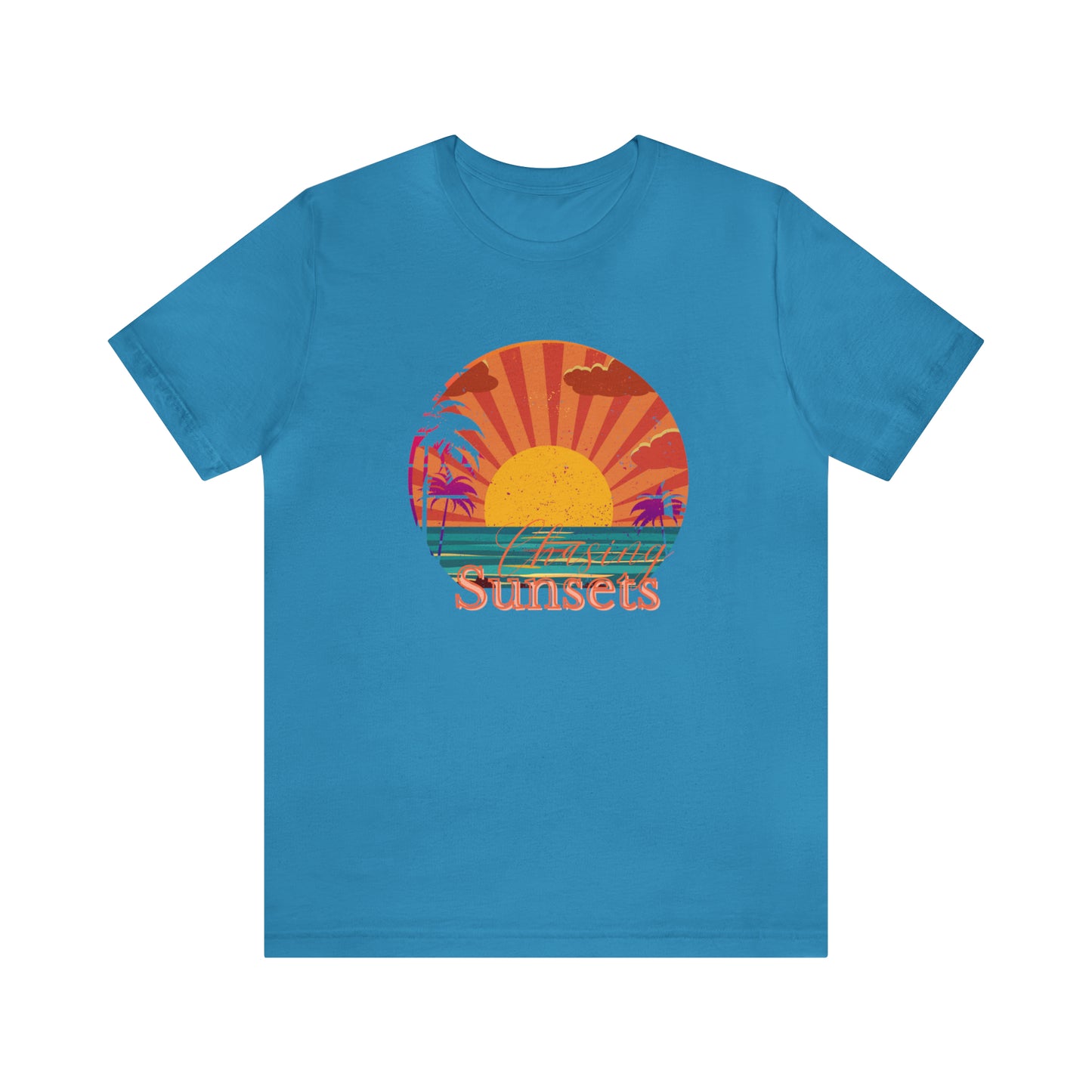Chasing Sunsets shirt Adventurer shirt Good vibes only T shirt gift for her gift for him vacation shirt best friend