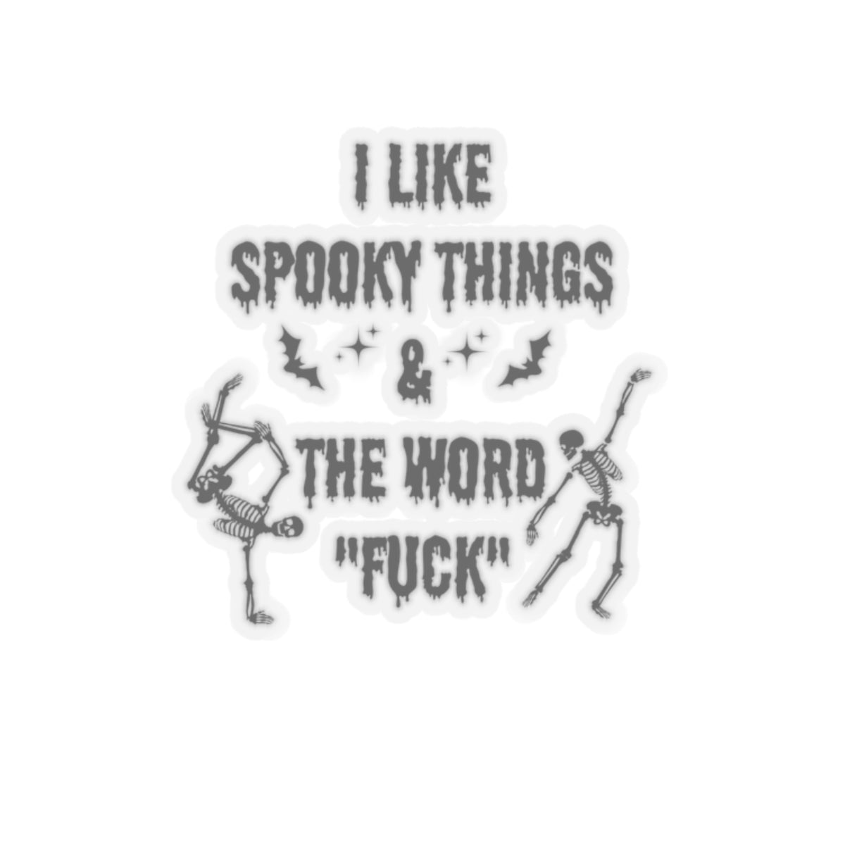 Spooky things sticker Witchy word fuck sticker funny wizard sticker motivational sticker Magical AF bestie stickers gift best friend