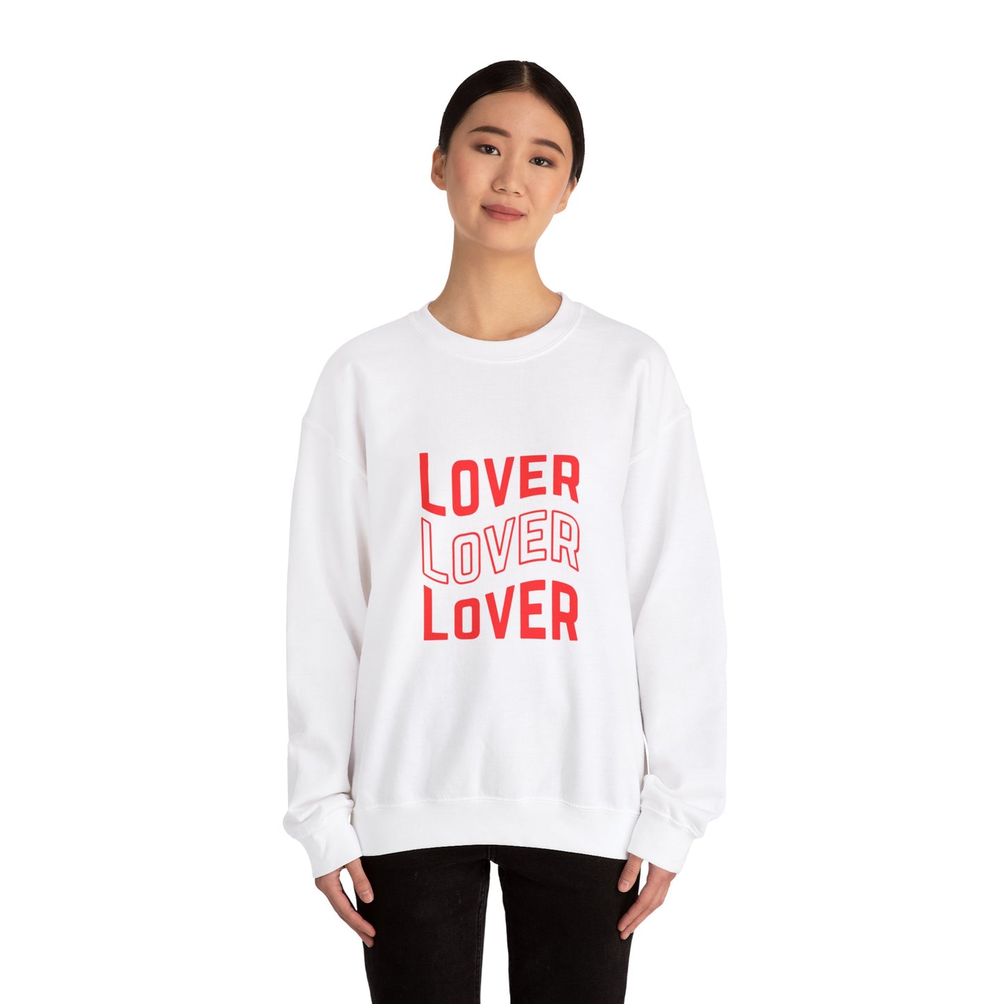 Lover sweater couple heart valentine's day sweater gift for her bestie gift galentine sweater funny Valentines sweater gift for him birthday