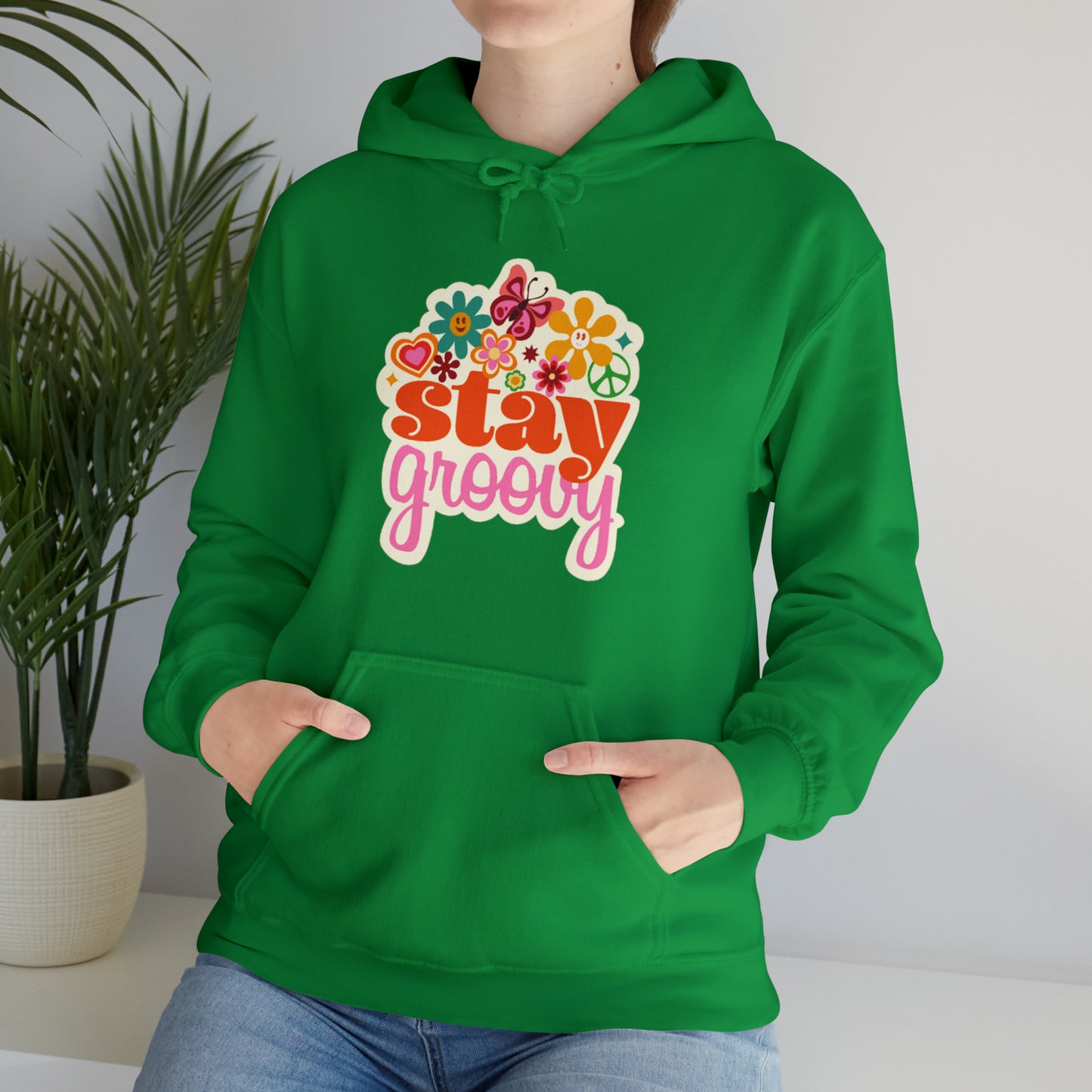 Stay Groovy Hoodie, Hippie Hoodie, good vibes hoodie, Fun Summer shirt, Birthday gift for her, Galantine gift for her,best friend gift, vac