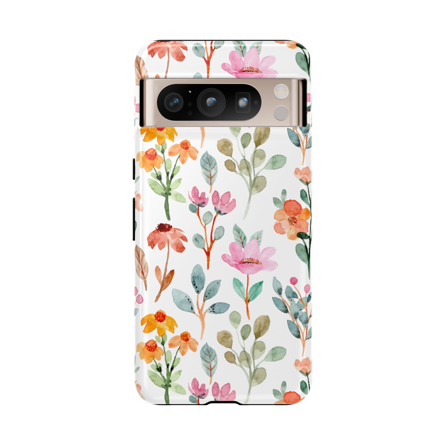 Floral phone case mother's day gift best friend gift for her gift for him flower cell phone cases Tough Cases