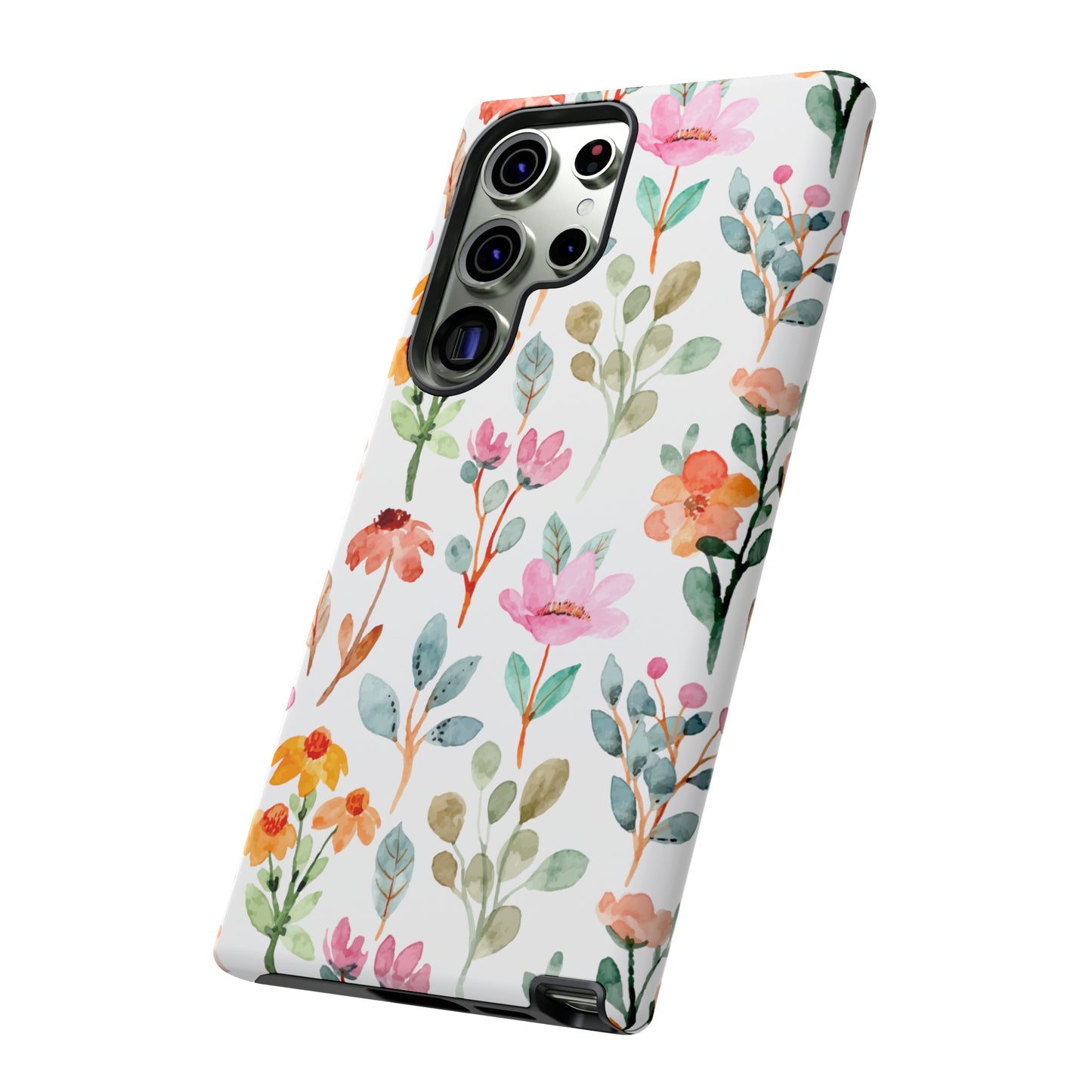 Floral phone case mother's day gift best friend gift for her gift for him flower cell phone cases Tough Cases