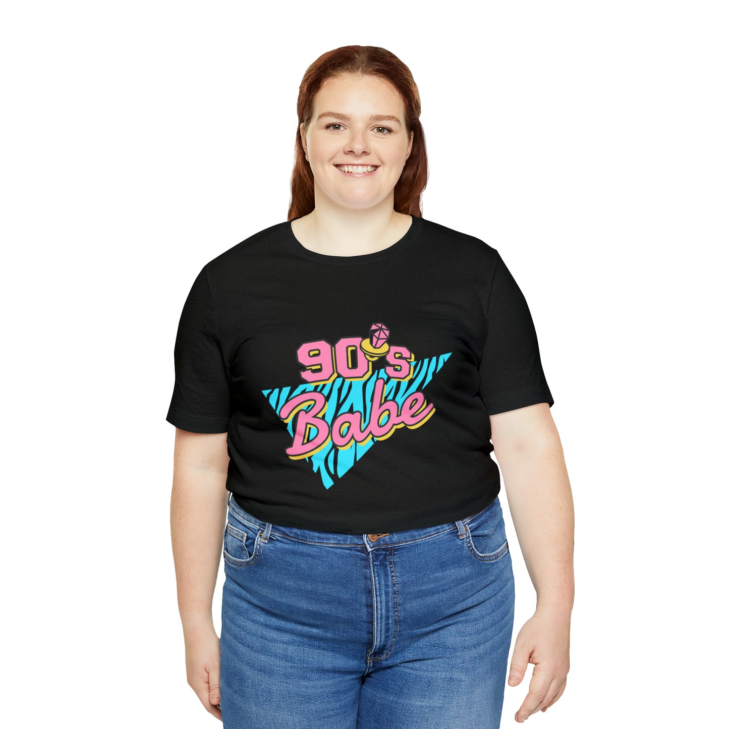 90's Babe shirt, gift for her, Christmas shirt, galantine gift best friend trip, Unisex Jersey Short Sleeve Tee