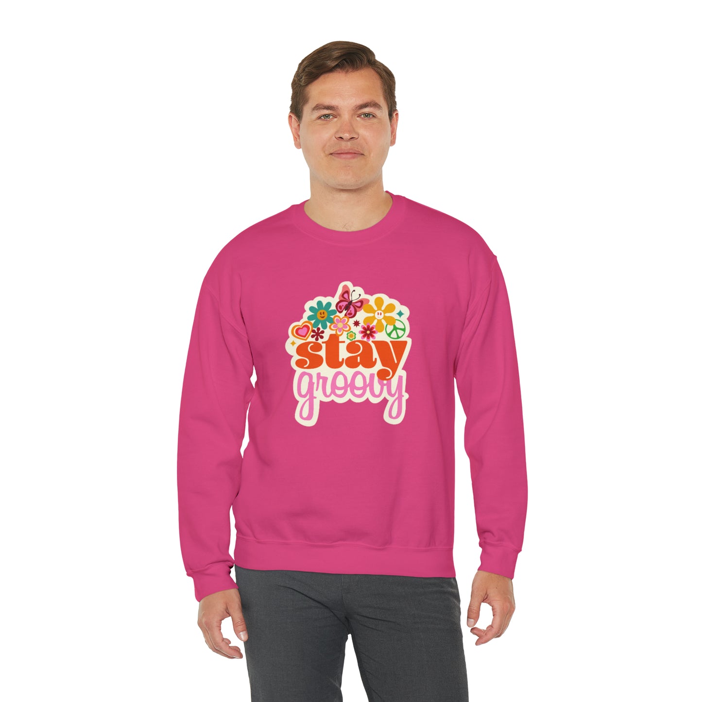 Stay Groovy sweatshirt, good vibes sweater, love inspire sweatshirt mode sweater, Homeschooling sweatshirt mom shirt, shirt unisex gift