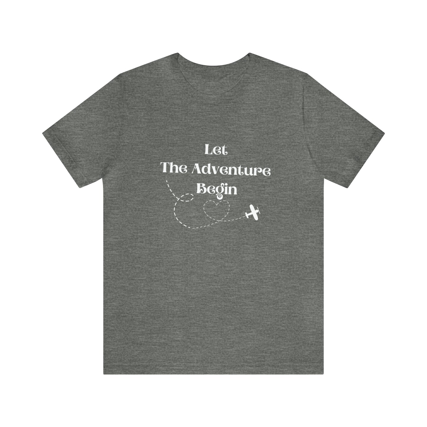 Let the Adventure begin shirt, travel tee,Unisex vacation shirt, Vacation tshirt, Family vacation shirt,best friend, Christmas gift