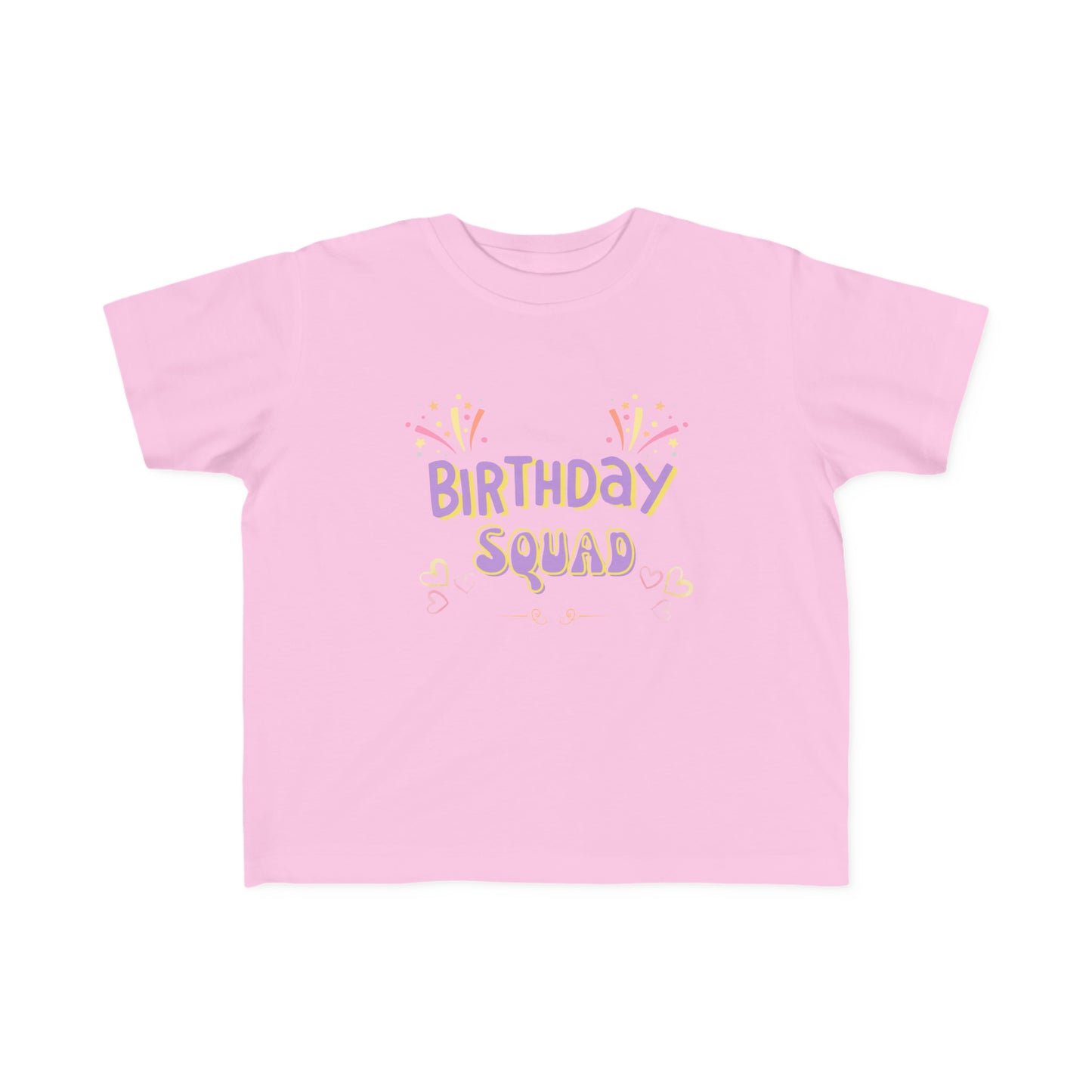 Birthday squad shirt toddler birthday shirts Birthday party Tshirt T-rex fun tee, Toddler's Fine Jersey Tee