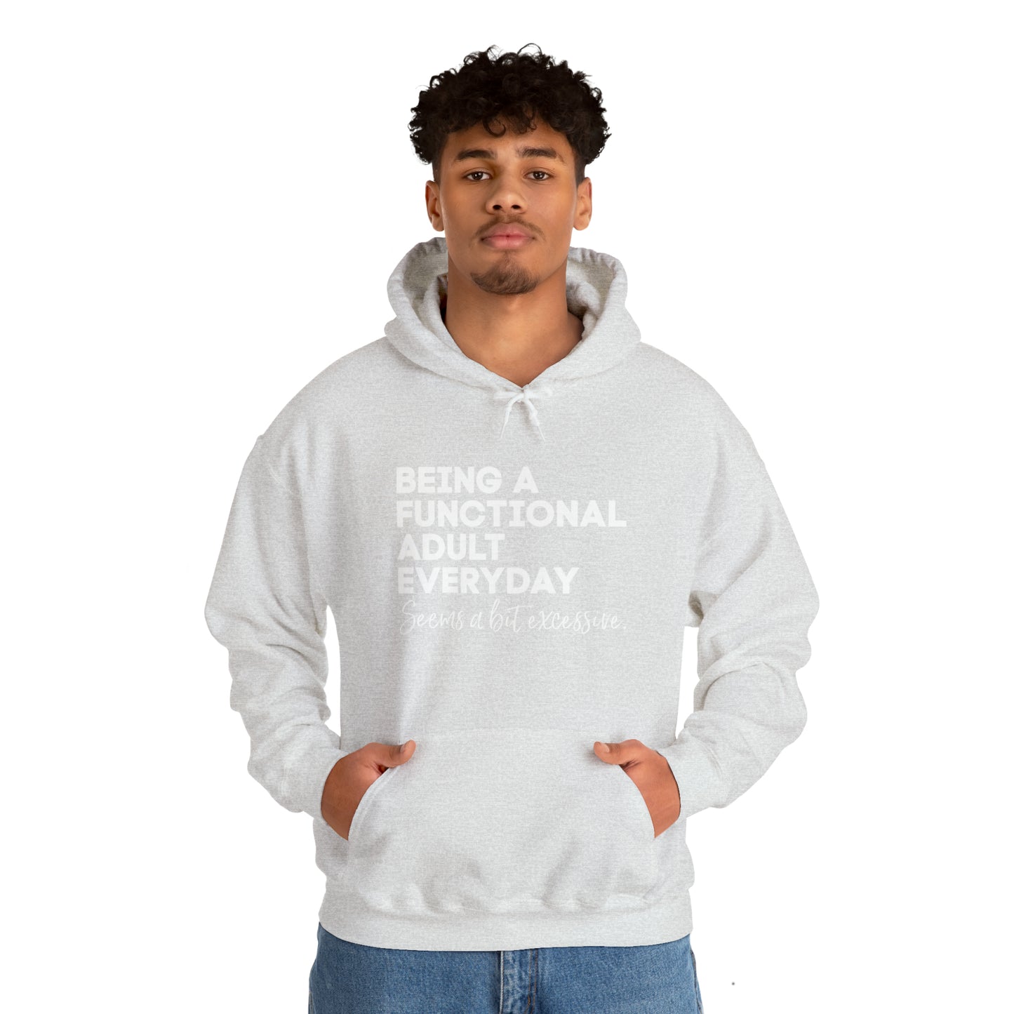 Being a functional adult sweater funny sweashirt birthday gift Christmas gifts Sweatshirt Gift for him Gift
