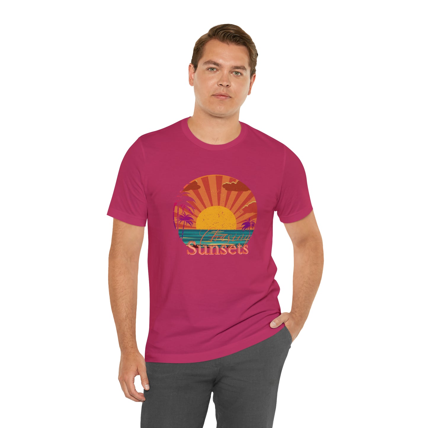Chasing Sunsets shirt Adventurer shirt Good vibes only T shirt gift for her gift for him vacation shirt best friend
