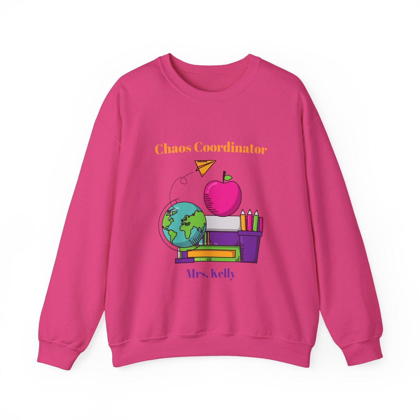 Chaos coordinator sweater Teacher shirt love motivate sweater gift for her teacher sweater custom sweater Valentine's sweater gift for him