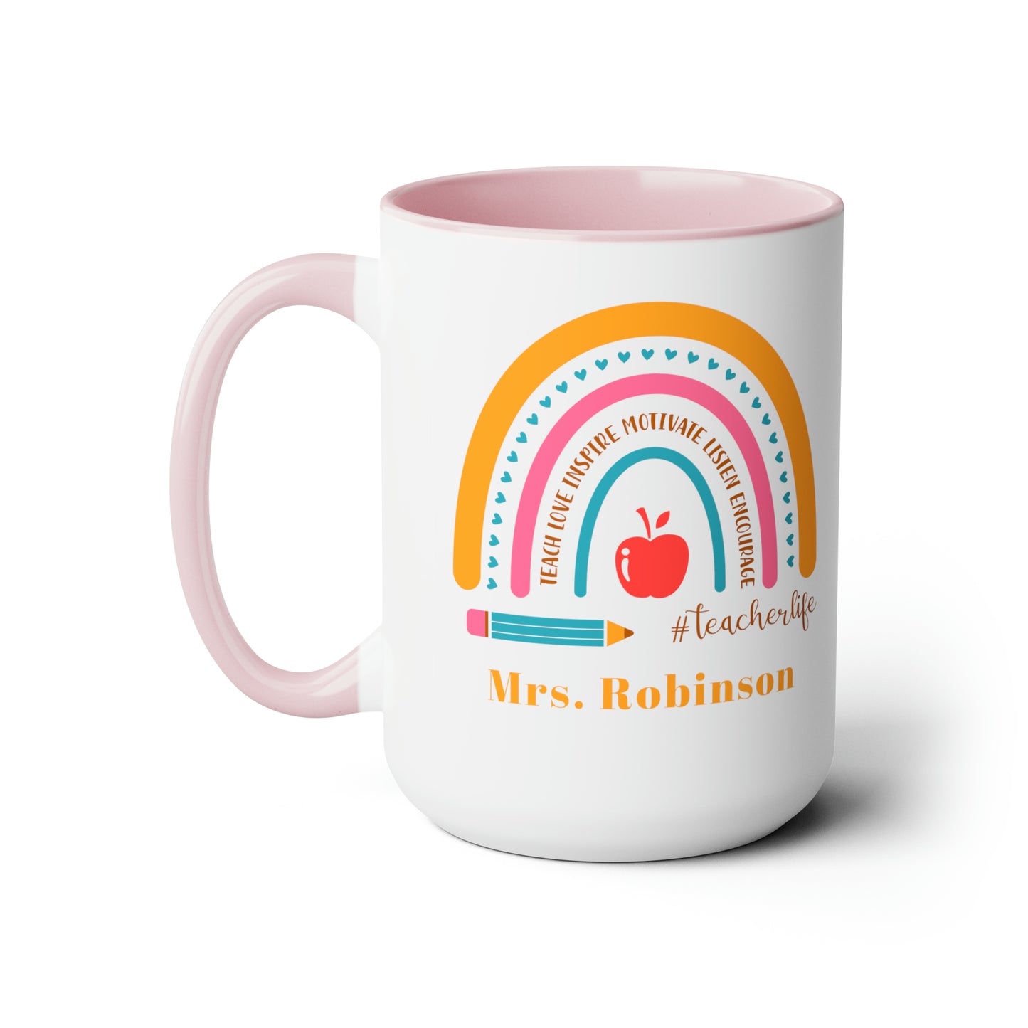 Personalized teacher name mug custom teacher gift teacher vibes gift for him Supervisor mug Coffee Mug gift for her Mug wife Coffee Mugs