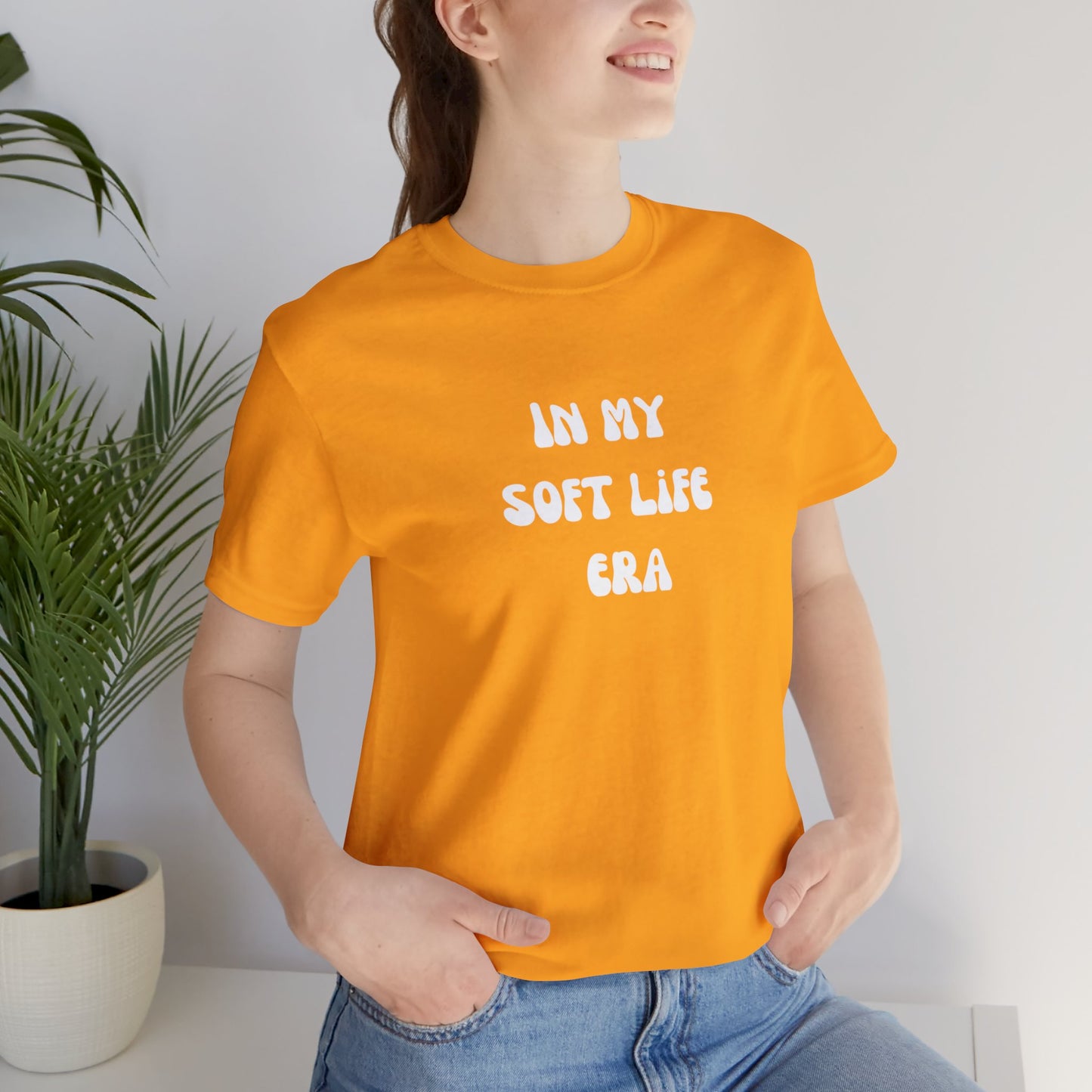 In my soft life era shirt Soft life gift for her gift for him gift for wife aesthetic shirt funny gifts for best friend vacation shirt wife