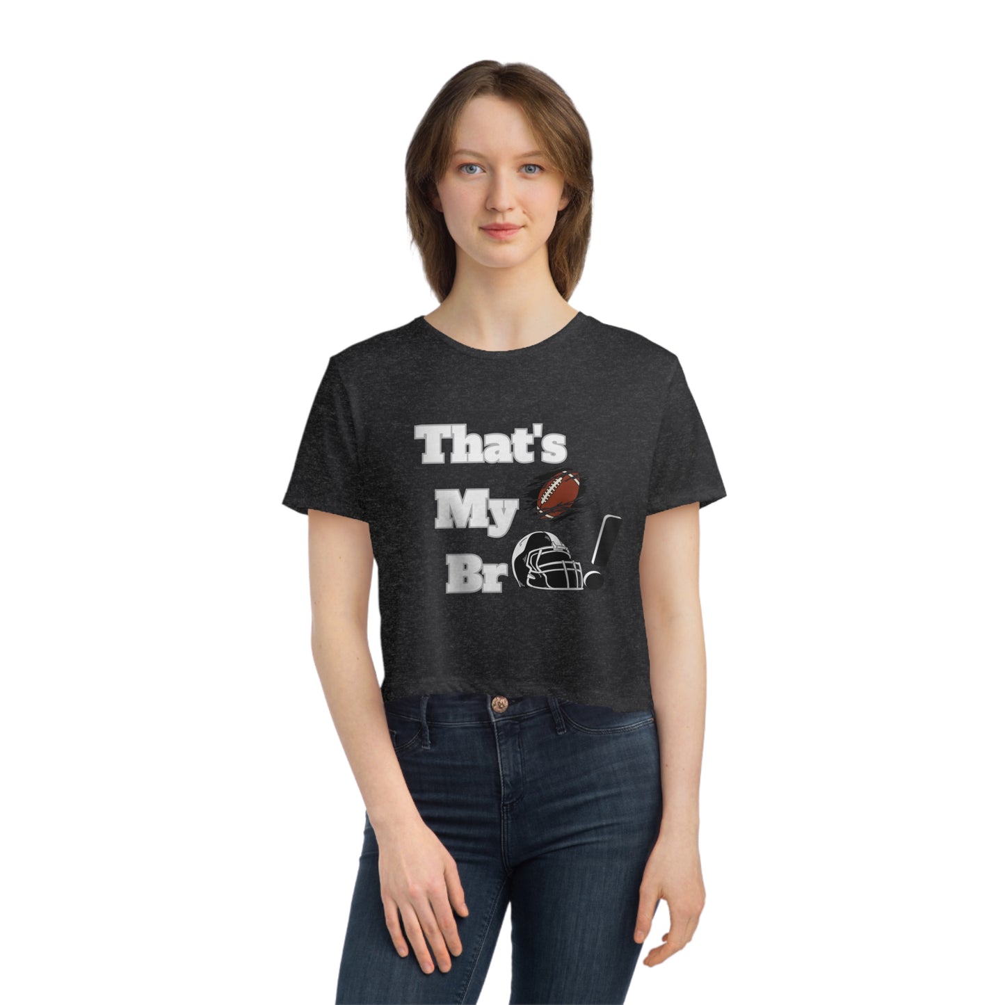 Football crop top Sister football season shirt brother football shirt gift for Mom gifts for her gift for her gift for him yoga crop top