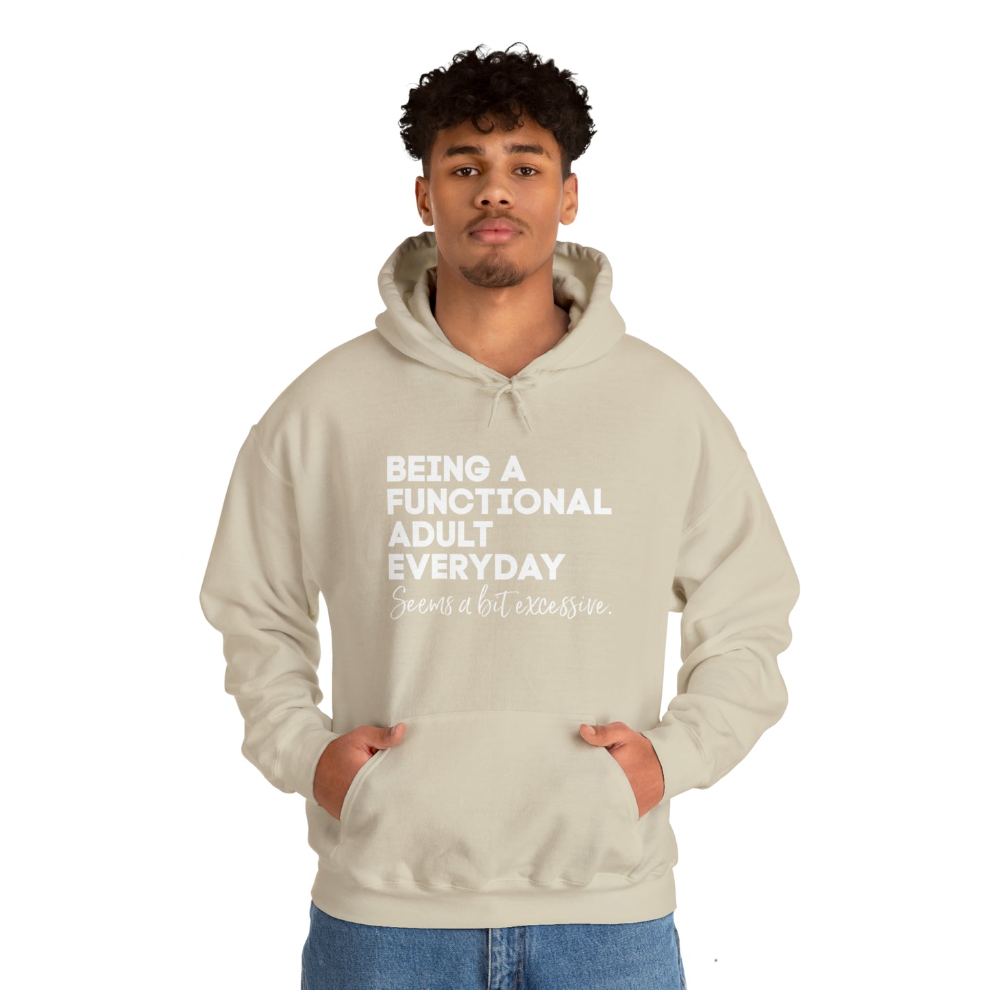 Being a functional adult sweater funny sweashirt birthday gift Christmas gifts Sweatshirt Gift for him Gift