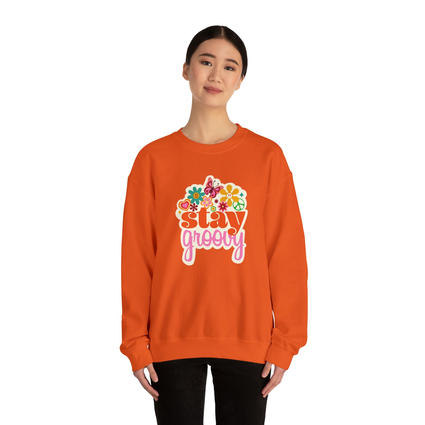 Stay Groovy sweatshirt, good vibes sweater, love inspire sweatshirt mode sweater, Homeschooling sweatshirt mom shirt, shirt unisex gift