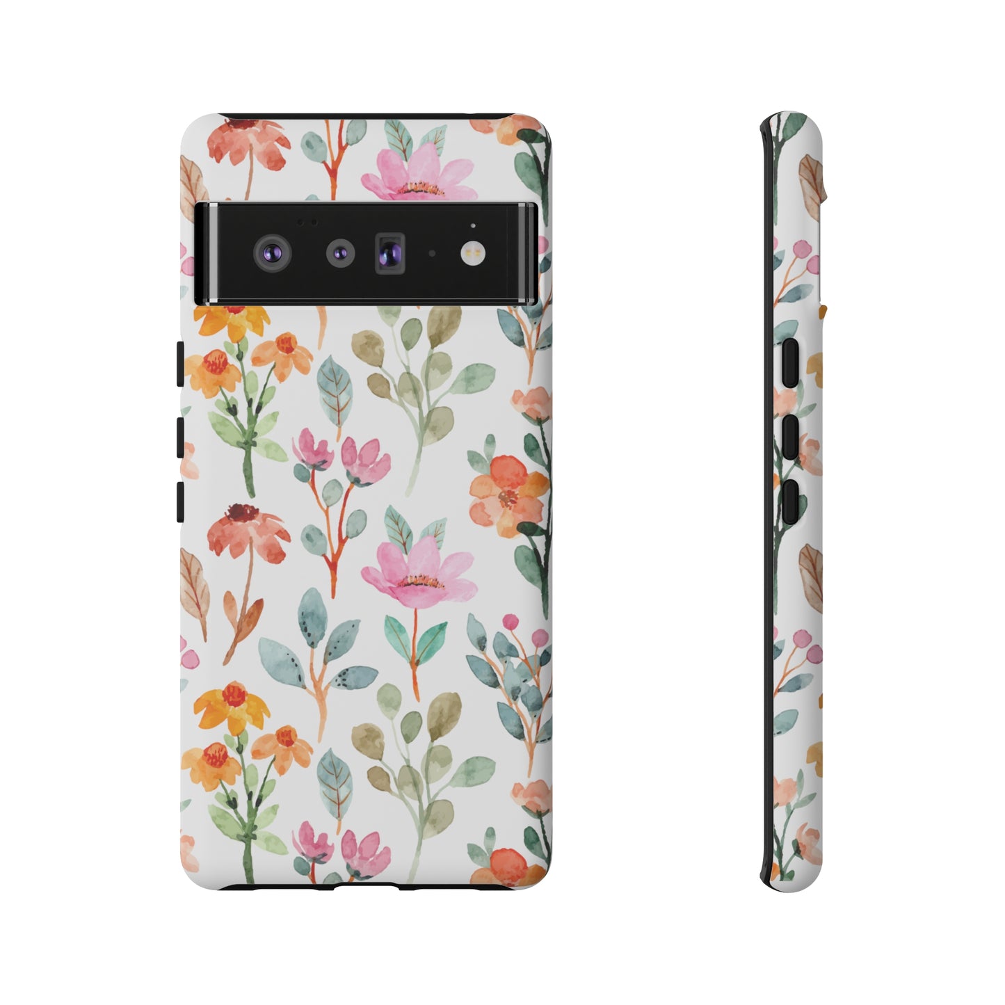 Floral phone case mother's day gift best friend gift for her gift for him flower cell phone cases Tough Cases