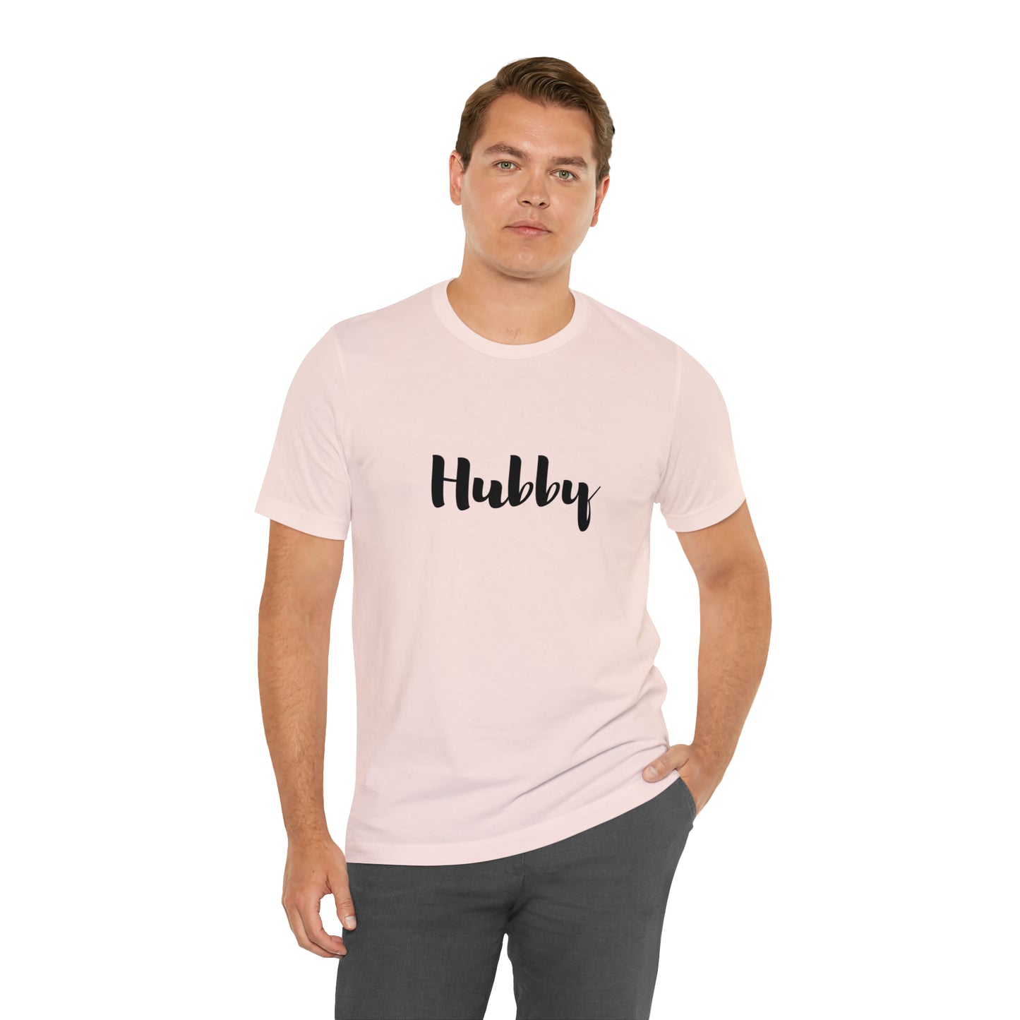 Hubby unisex T-shirt, bride groom attire, bridal party shirts, shower gift,Fathers Day Gift, Dad shirt, Husband birthday,