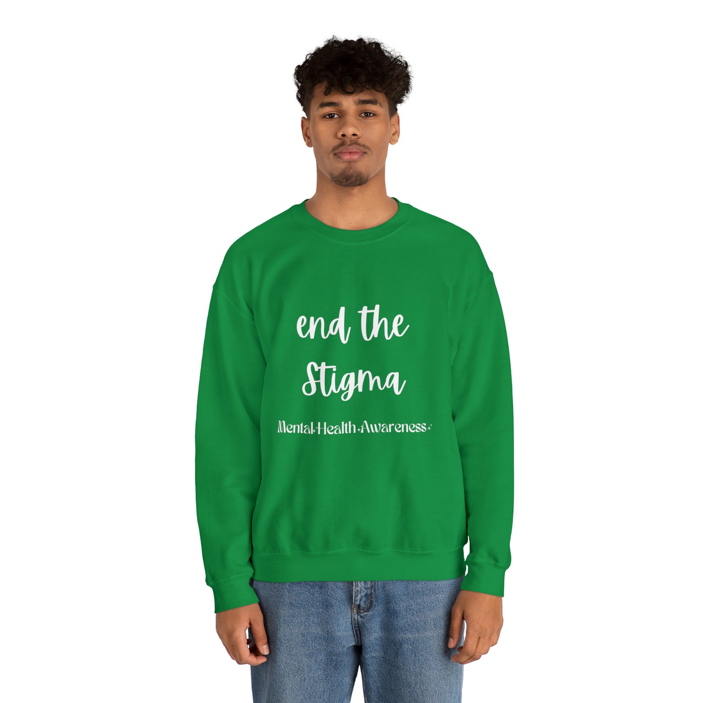 End the stigma sweatshirt mental awareness sweatshirt self care sweater anxiety sweatshirt psychologist tee Motivational shirt