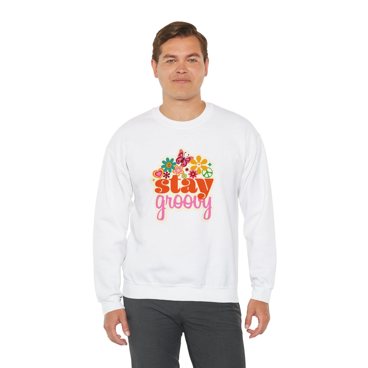 Stay Groovy sweatshirt, good vibes sweater, love inspire sweatshirt mode sweater, Homeschooling sweatshirt mom shirt, shirt unisex gift