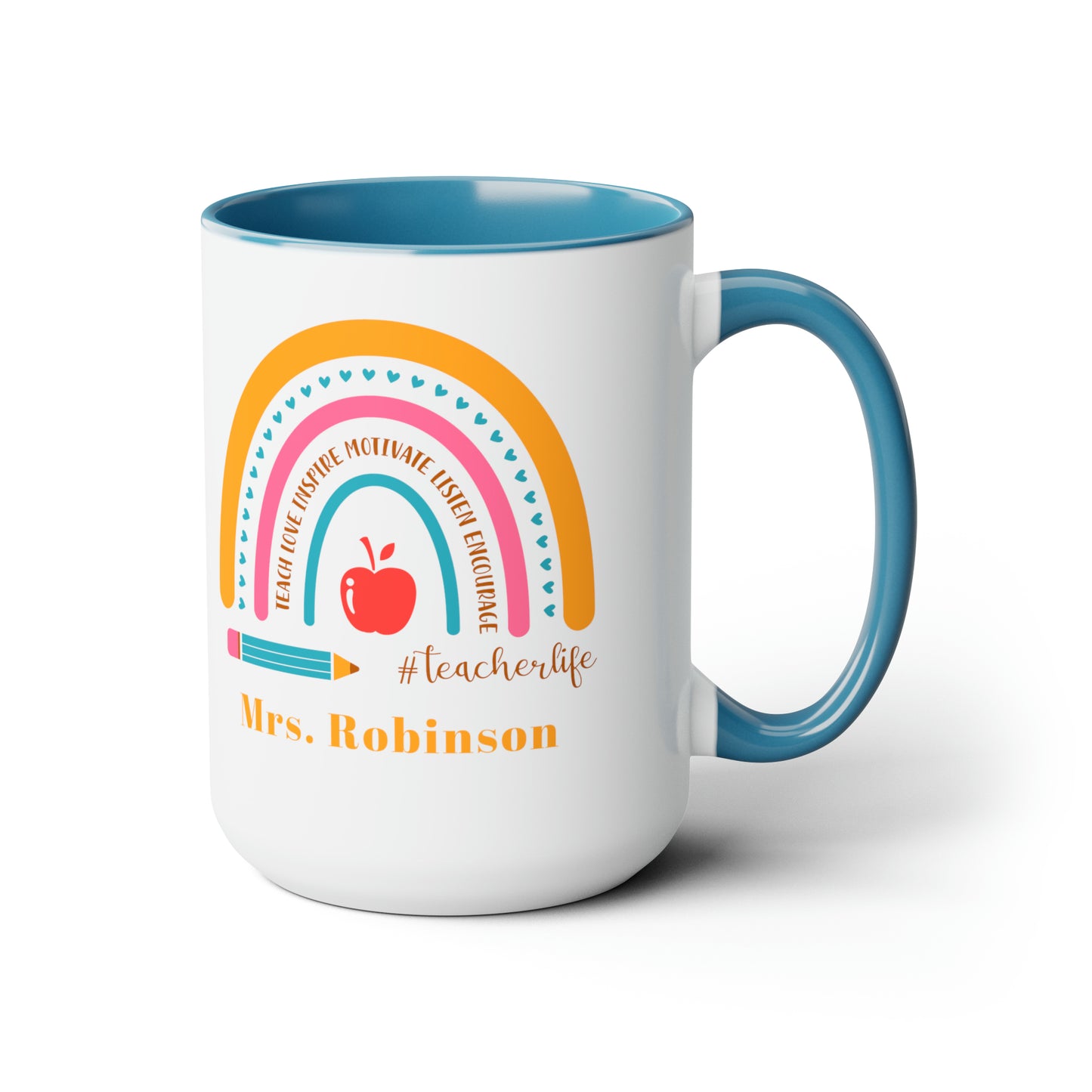 Personalized teacher name mug custom teacher gift teacher vibes gift for him Supervisor mug Coffee Mug gift for her Mug wife Coffee Mugs