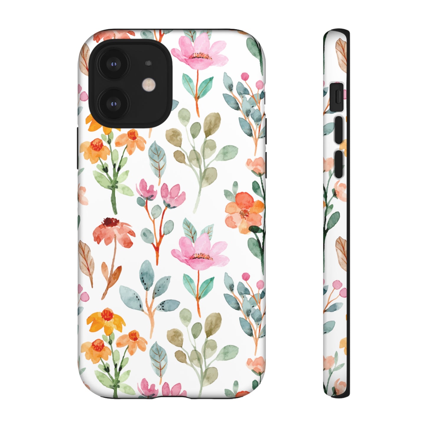Floral phone case mother's day gift best friend gift for her gift for him flower cell phone cases Tough Cases