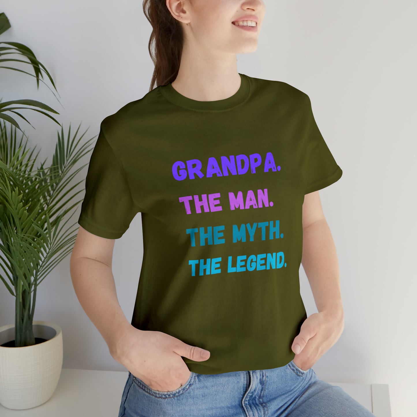 Grandpa shirts the man the myth the legend t-shirt gift for Dad and me shirts Father's day gifts best friend Christmas gift for dad