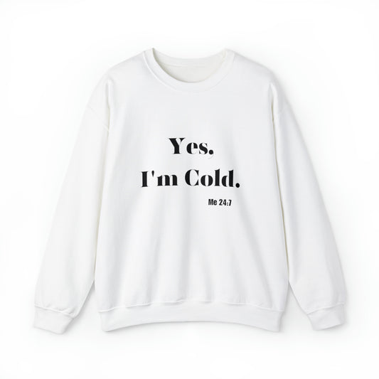 Funny Wife sweatshirt, Yes I'm cold gift, Gift for her Wifey anniversary gift, Bridal shower gift, Wife gift, Wifey Top, Wifey Sweater, Mrs