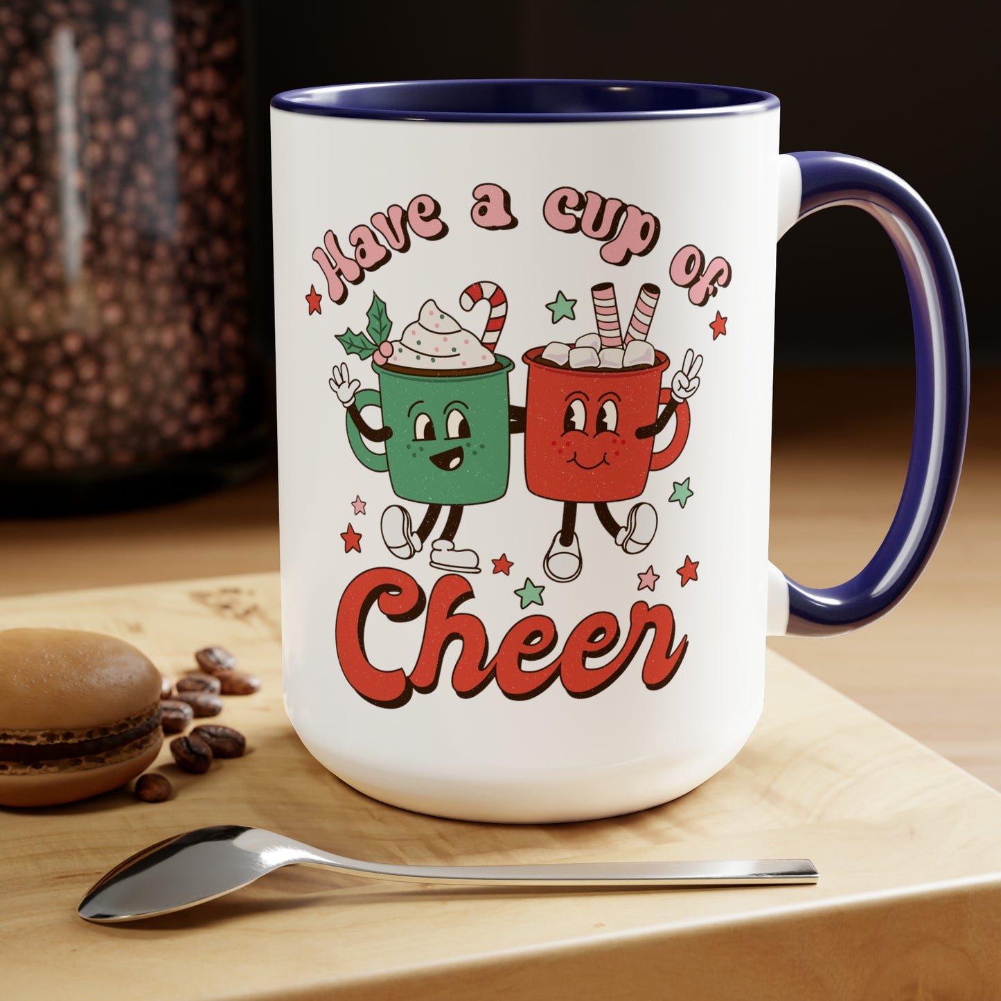 Copy of Cup of cheer mug Christmas mug grumpy Coffee Mug Fucking glorious morning mug gift for her Mug funny gift for wife tea Christmas gift 15oz