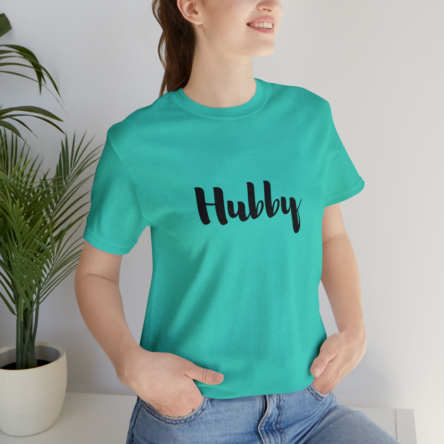 Hubby unisex T-shirt, bride groom attire, bridal party shirts, shower gift,Fathers Day Gift, Dad shirt, Husband birthday,