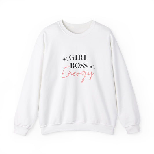 Girl boss energy sweater funny gift for her bestie gift galentine sweater funny Valentine's sweater gift for him entrepreneur gift birthday