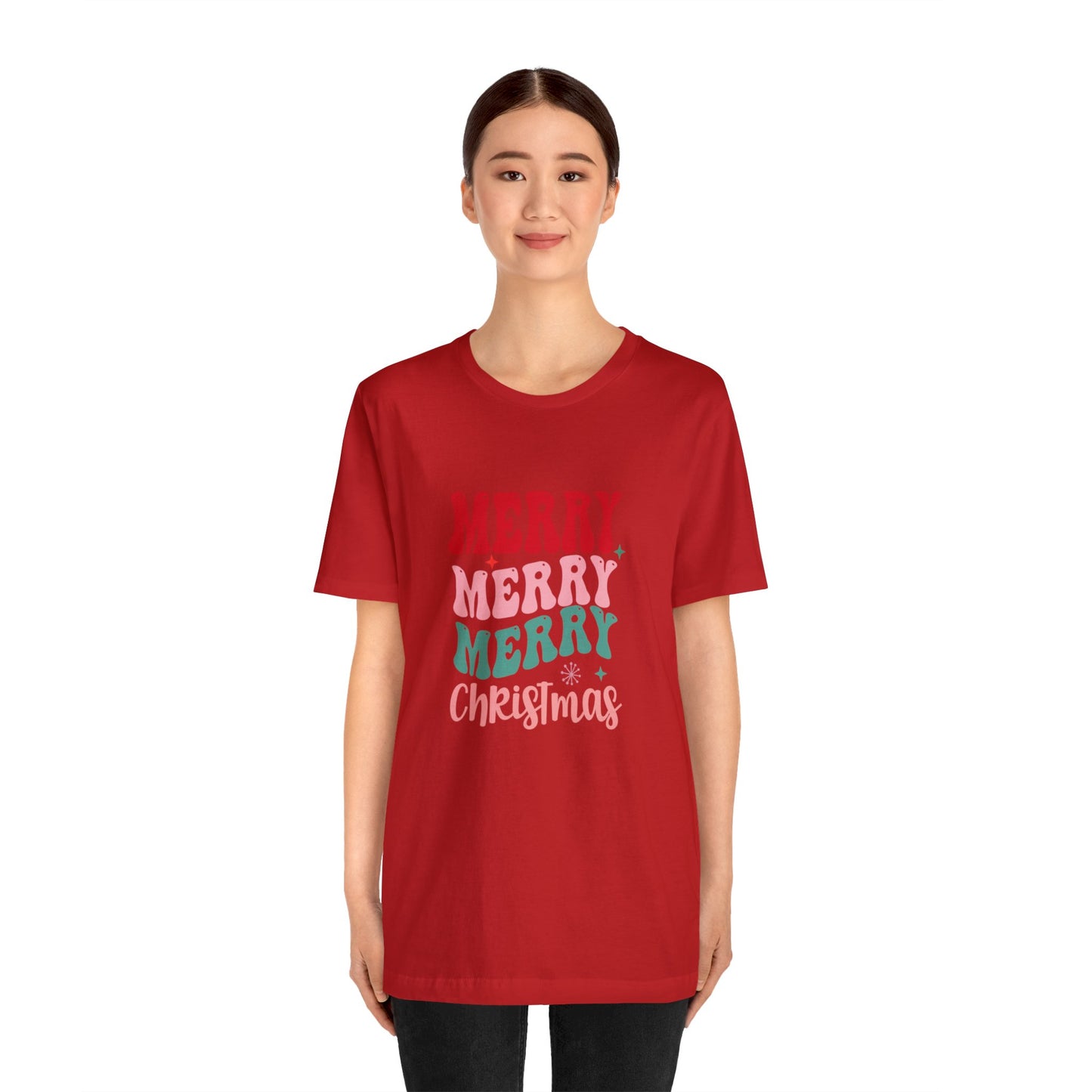 Merry Merry Christmas shirt Christmas gift for her Matching Family Christmas Shirts Family Christmas Shirt Matching Xmas Tees Christmas Tee