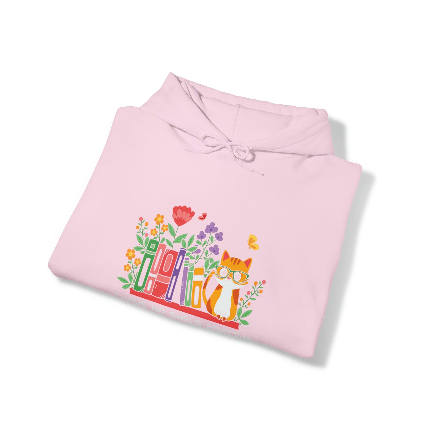 Cat lover hoodie book lover sweater BookShelf control orange cat Shirt Halloween Cat Sweatshirt Gift for Cat Lover Gift for Cat Mom Gift