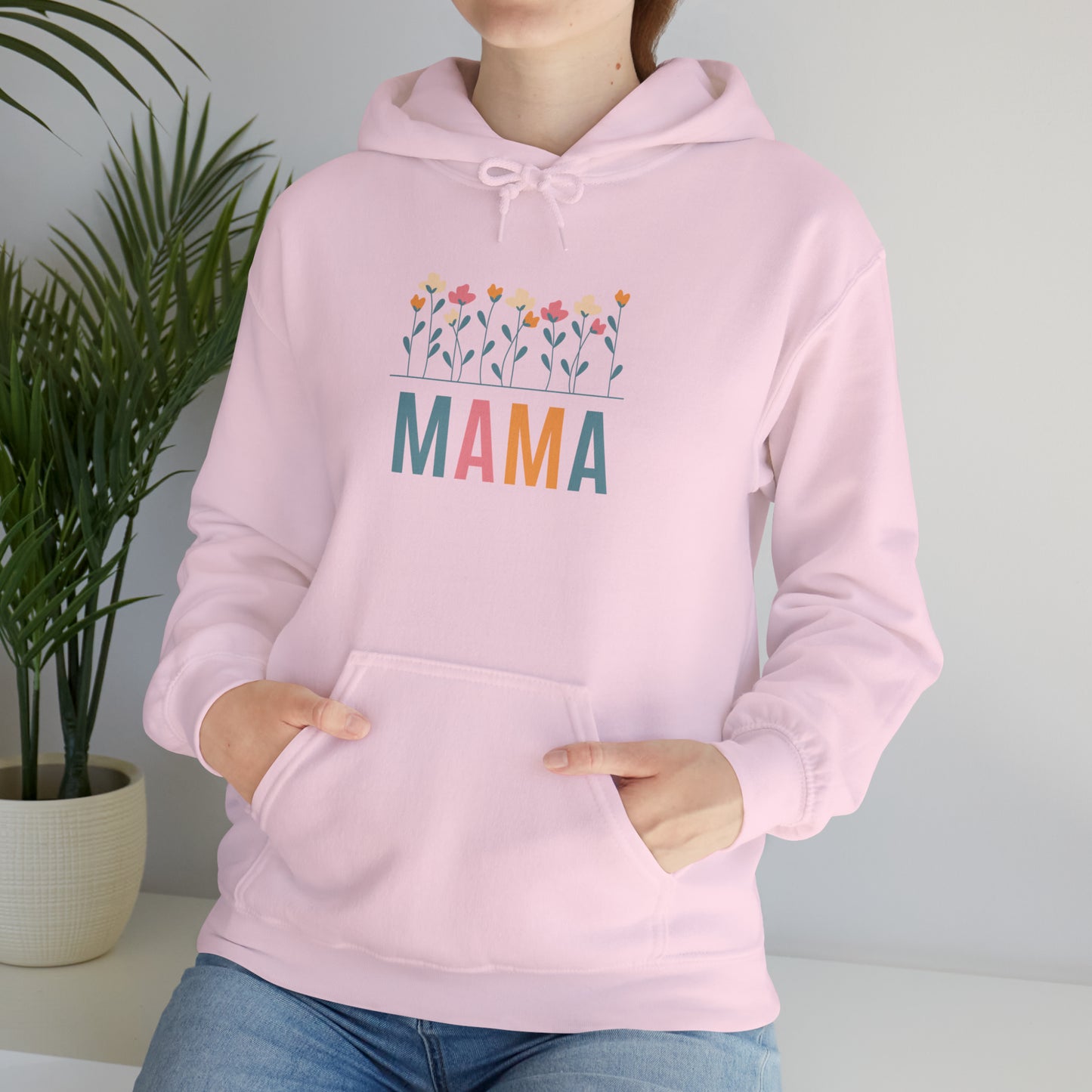 Floral Mama Hoodie, Gift for Mom, mama Hoodie, gift for Mom clothes, gym shirt,Birthday gift for her, gift for him,Galantine gift for her