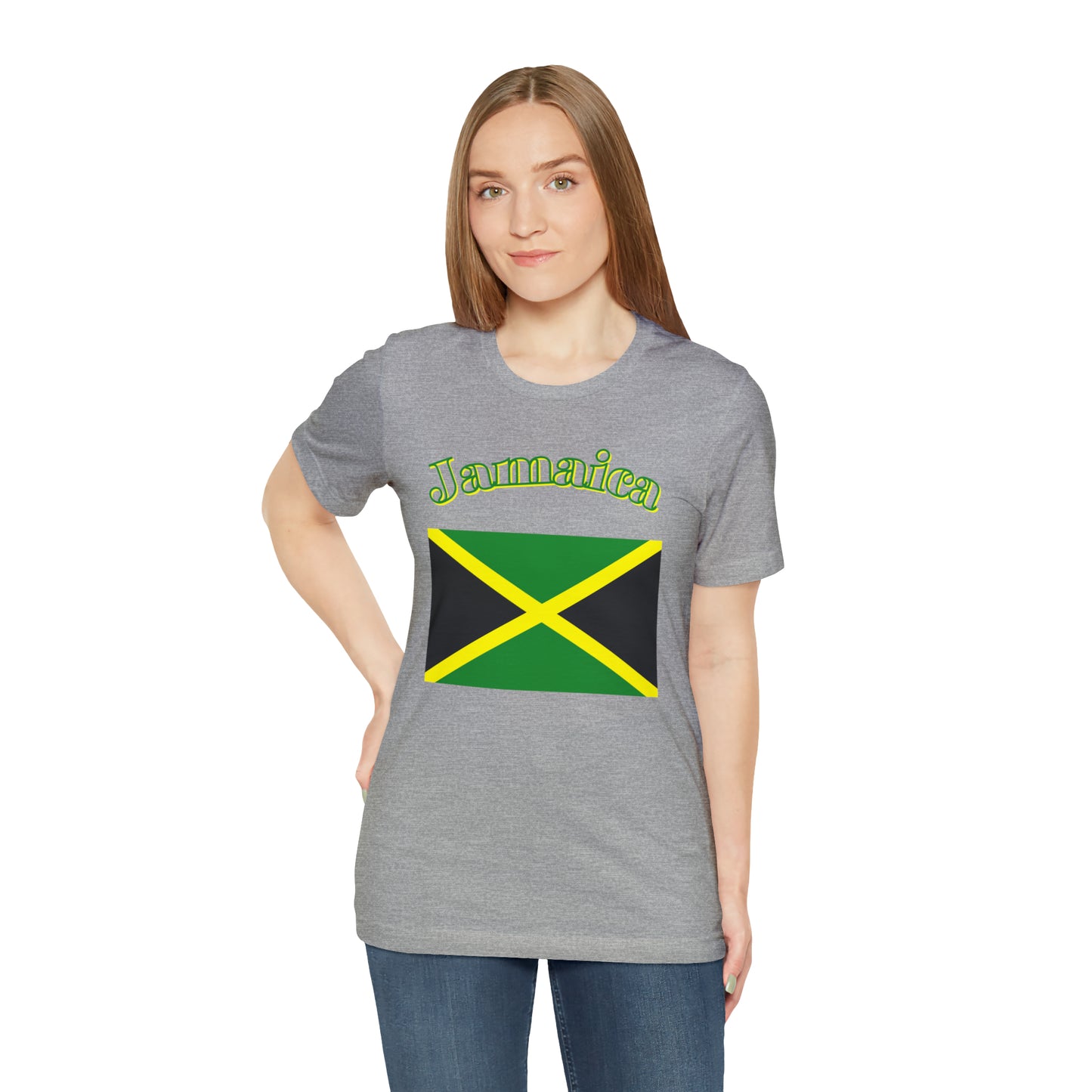 Jamaica flag shirt Jamaican T-shirt positive vibes shirt good vibes tee island girls trip shirt bohemian top Christmas gift for her for him