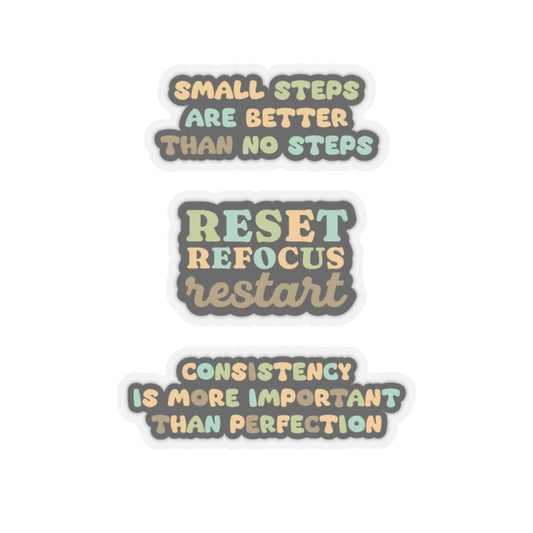 Motivational sticker page consistency sticker over perfection sticker small steps sticker bestie sticker teddy bear stickers bestfriend