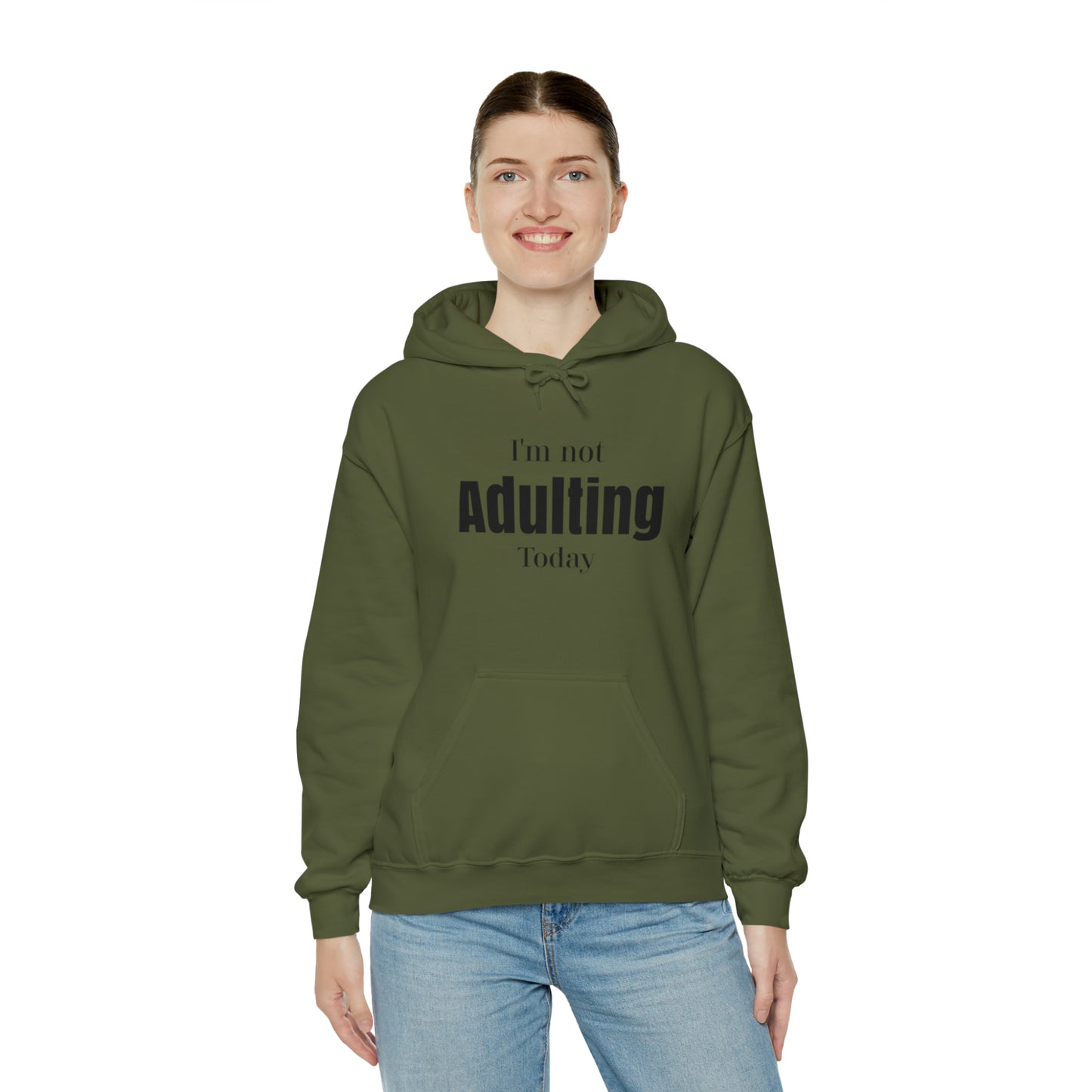 Adulting Sweatshirt unisex, I'm not adulting today, Funny adulting shirt Christmas Sweater,Christmas boss mom,Holiday Christmas gift