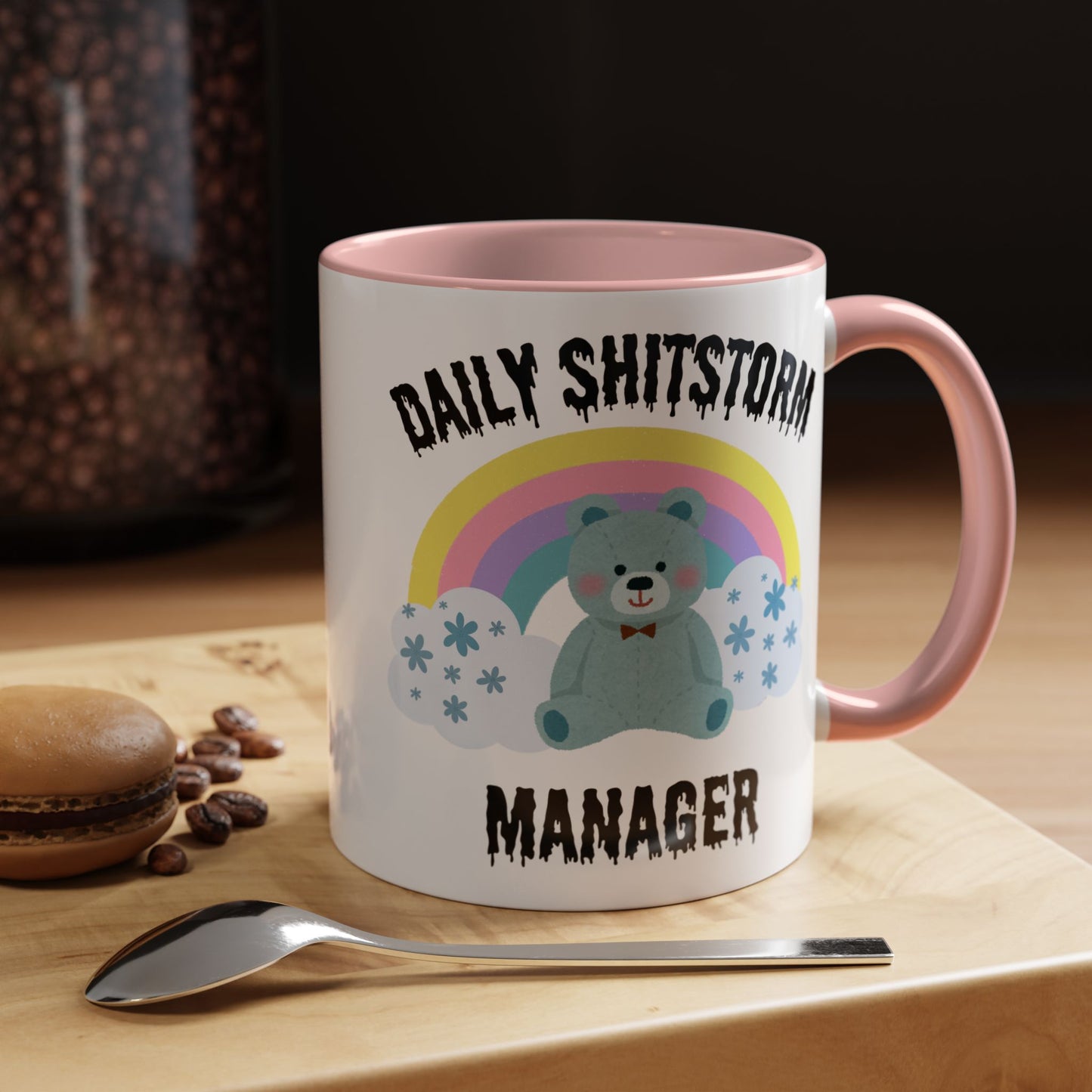 Christmas gift for manager gift for mom Daily Shitstorm Survivor's Club mug Funny Coworker Gift funny Boss Gift Christmas Office Gift Work