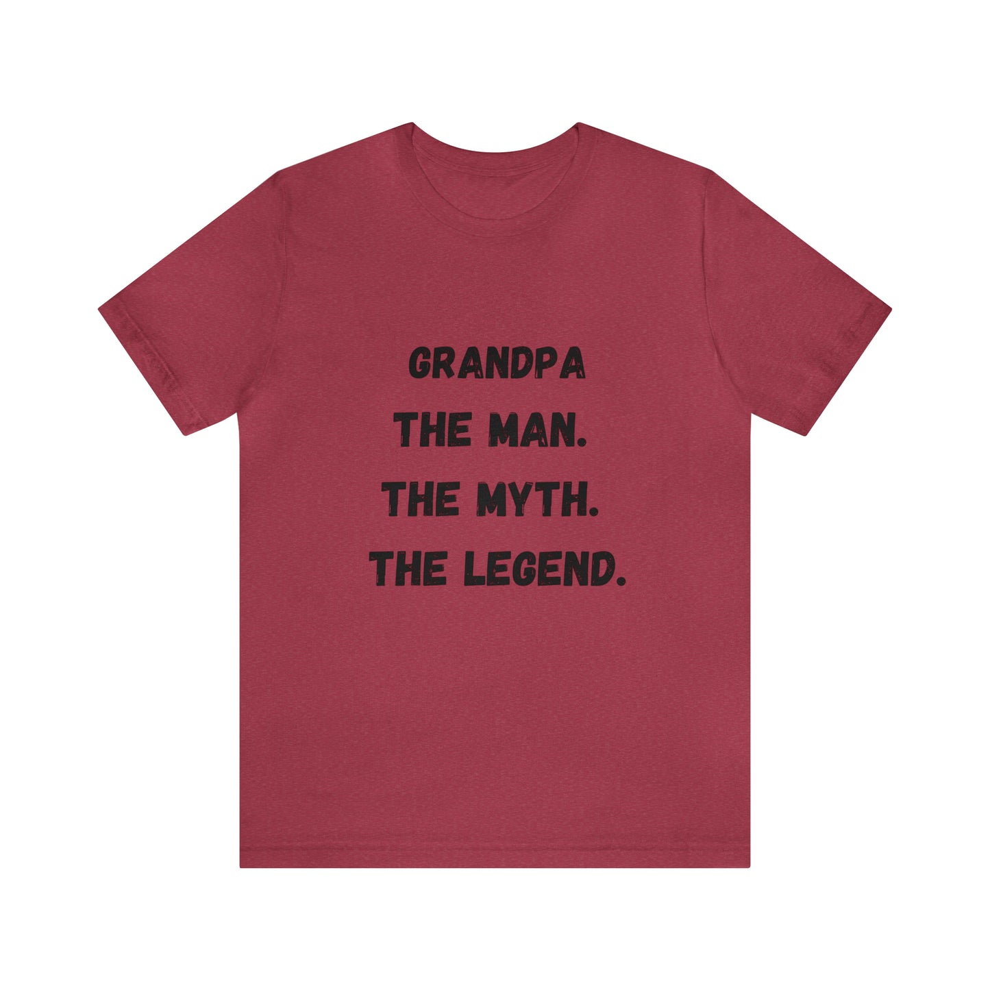 GrandPa the man the myth the legend t-shirt,Gift for Dad,Father's day gifts,gift for Dad vacation shirt, best friend, Christmas gift for dad