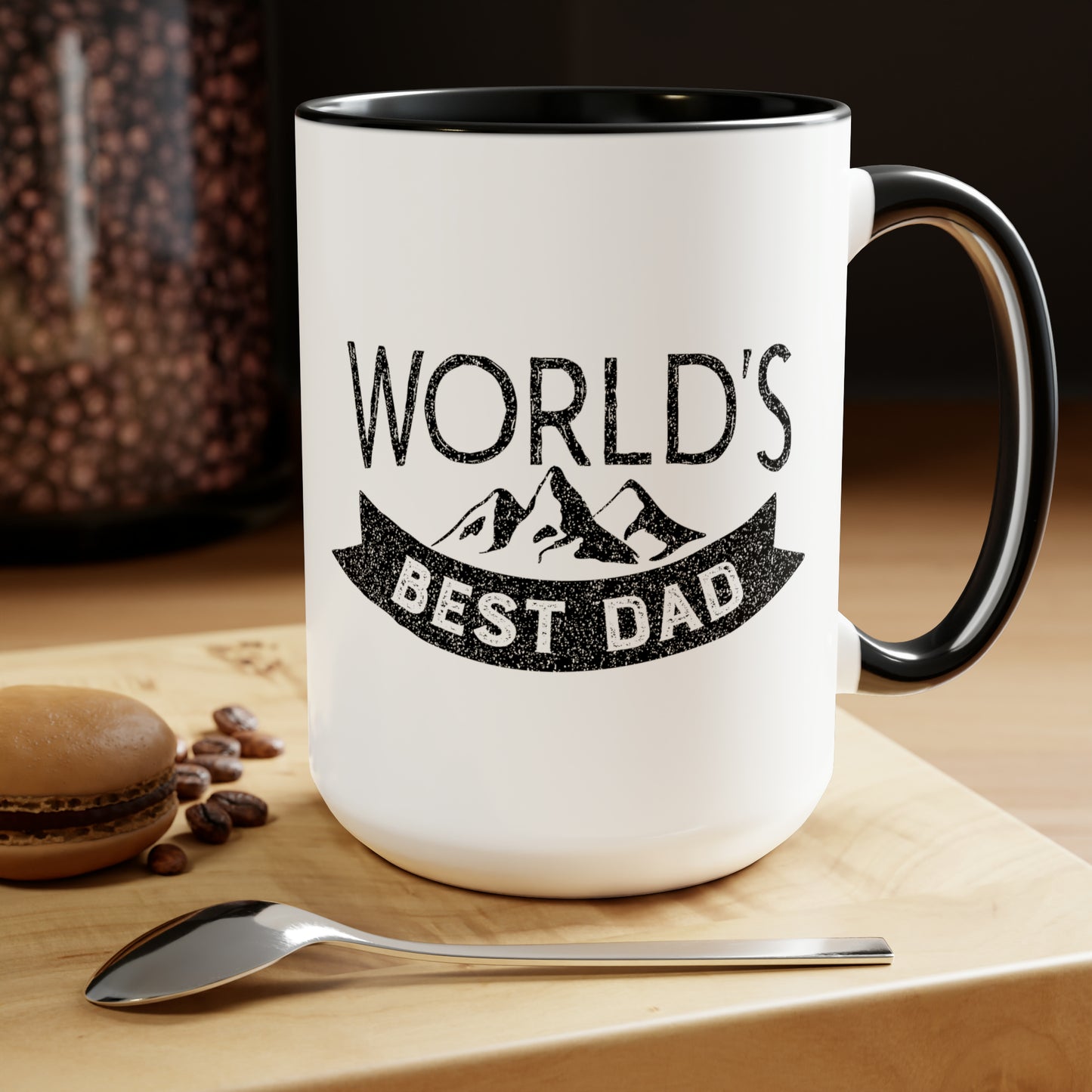 World's best dad mug love you dad sister gift Coffee Mug pregnancy reveal gift heart mug gift for her Mug wife Coffee tea 15oz