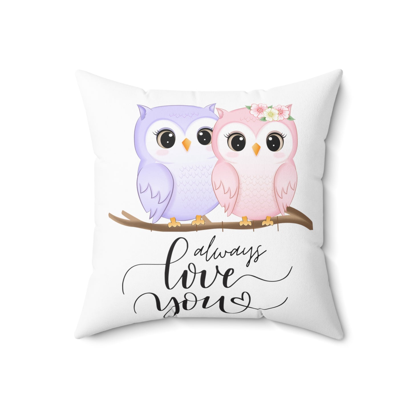 owl love pillow Valentine's day gift for her gift for him vday gift I love you gnome matter galentines day gift vday decor Christmas gift