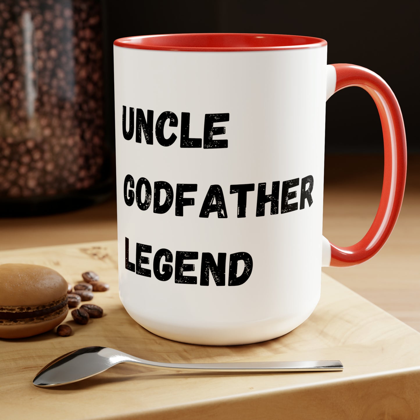 Uncle godfather mug the man the myth the legend mug Daddy mug love you dad gift Coffee Mug gift heart mug gift for her Mug Coffee tea