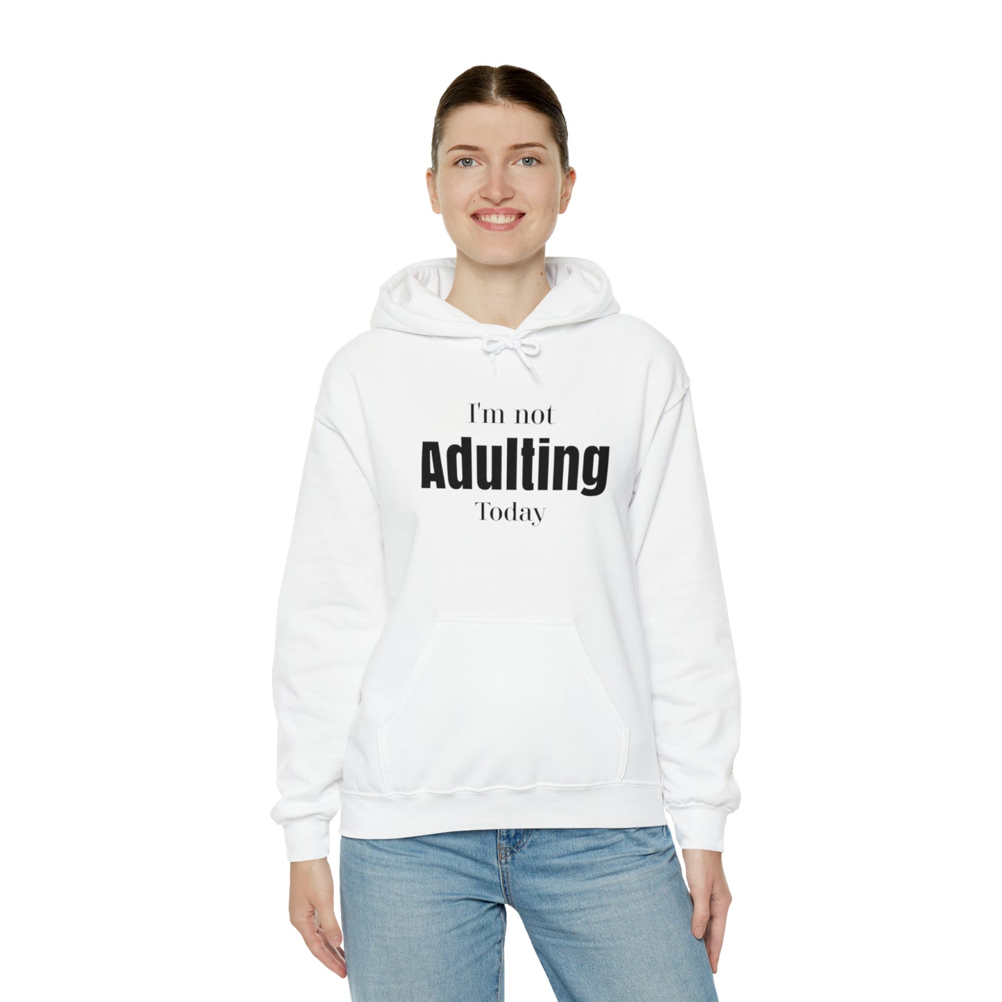 Adulting Sweatshirt unisex, I'm not adulting today, Funny adulting shirt Christmas Sweater,Christmas boss mom,Holiday Christmas gift