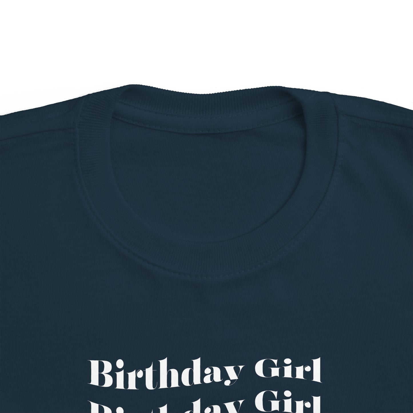 Birthday girl shirt toddler birthday shirt Christmas shirt kid Tshirt Trex fun tee Toddler's Fine Jersey Tee