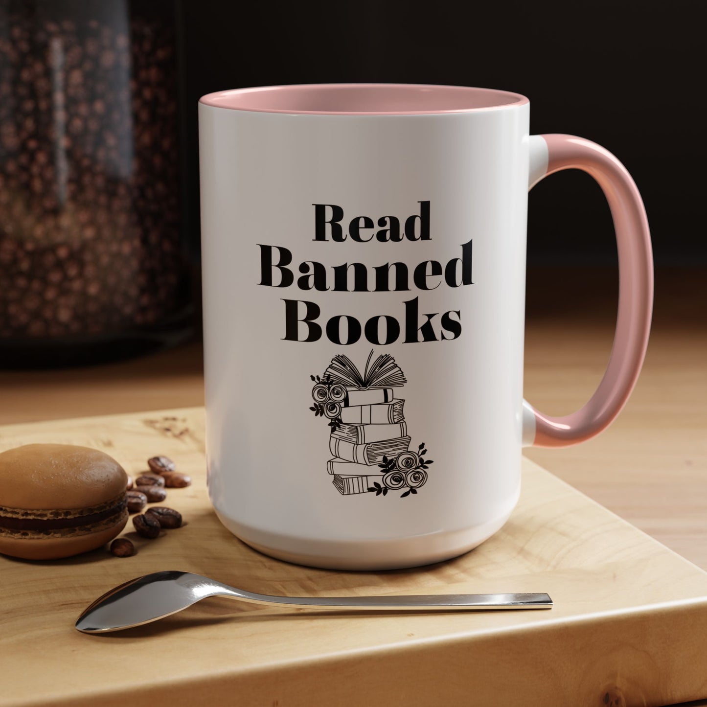 Read banned books mug book lover Coffee Mug Still In Bed Mug Funny Coffee Cup homeschooling mamaGift Cat Lover Gift christmas Gift