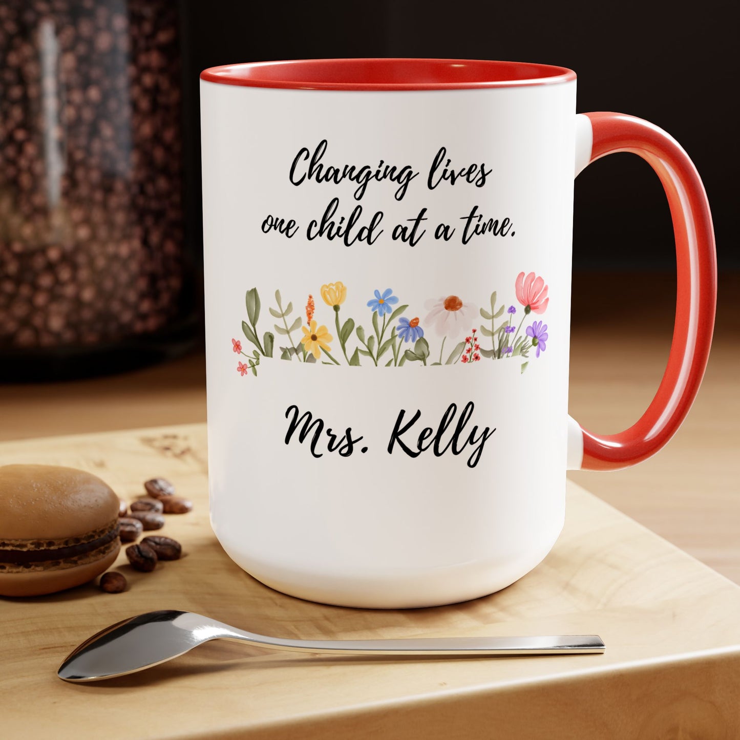 Custom teacher name mug personalized teacher gift teacher vibes gift for him Supervisor mug Coffee Mug gift for her Mug wife Coffee Mugs