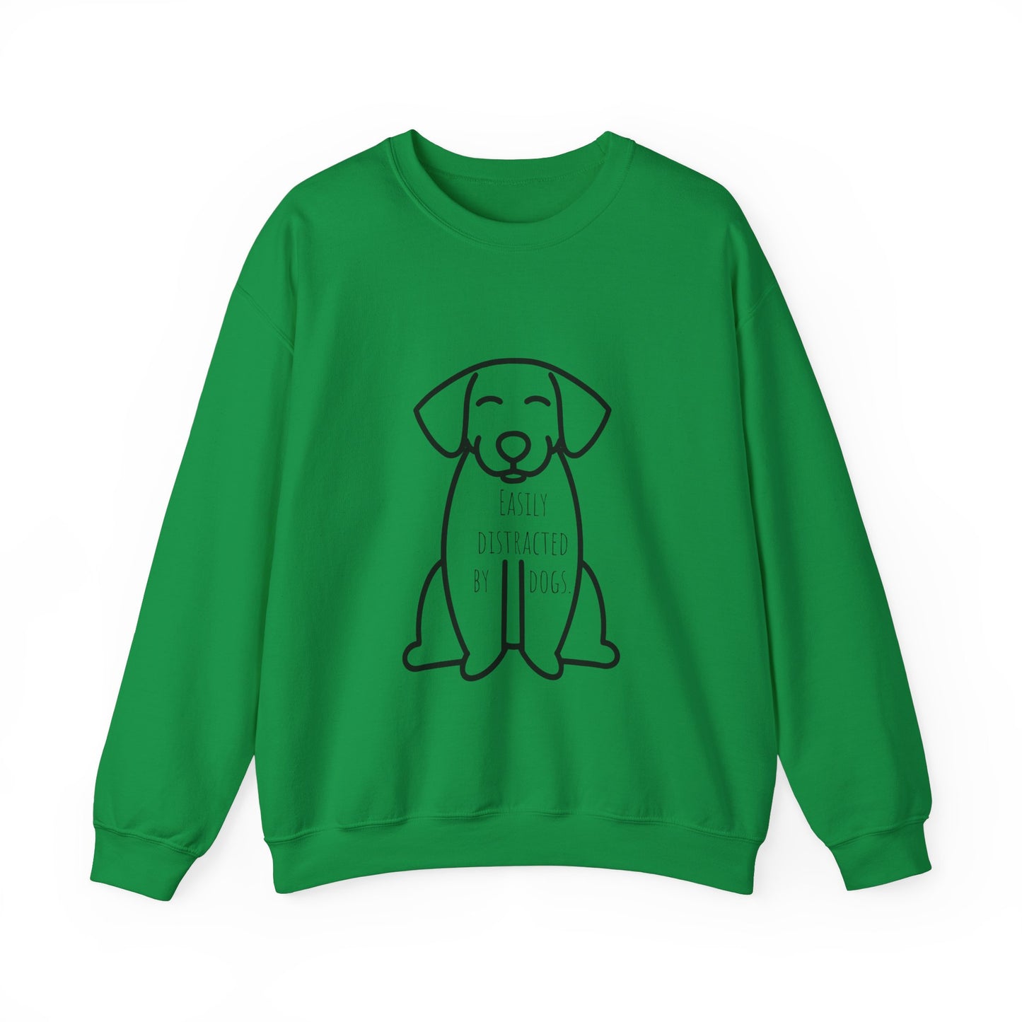 Easily distracted by dogs Sweatshirt Christmas gift for dog Mom dog lover gift dog dad gift for him gift for her best friend gift funny dog